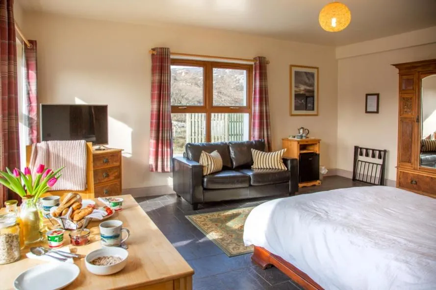 Bed in Kirkaig Lodge