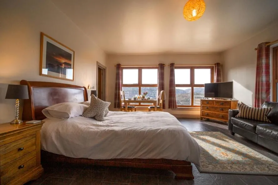 Bed in Kirkaig Lodge