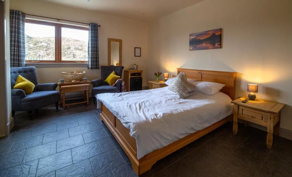 Bed in Kirkaig Lodge