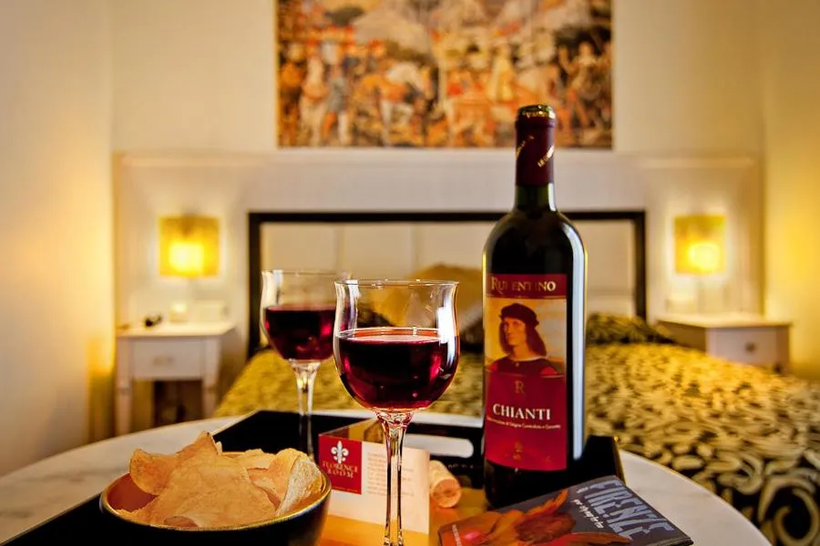 Decorative detail in Florence Room B&B