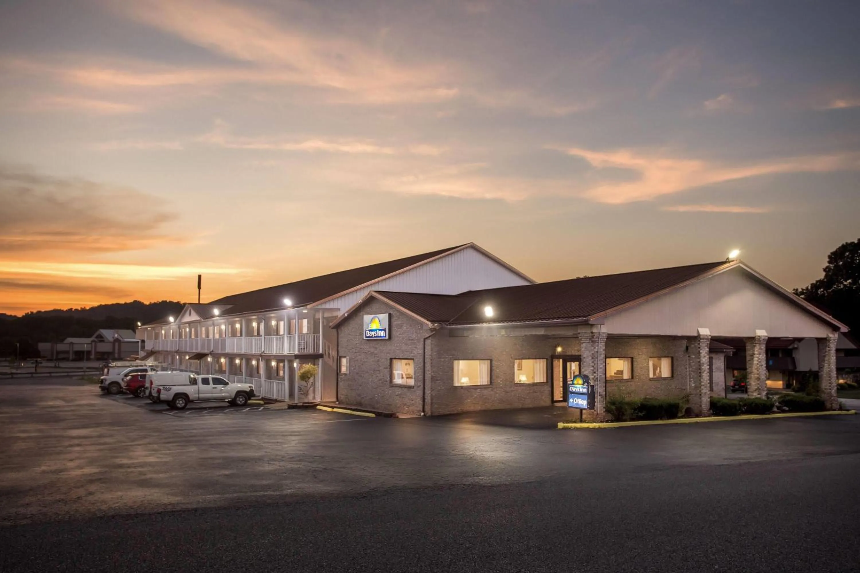 Property building in Days Inn by Wyndham Huntington