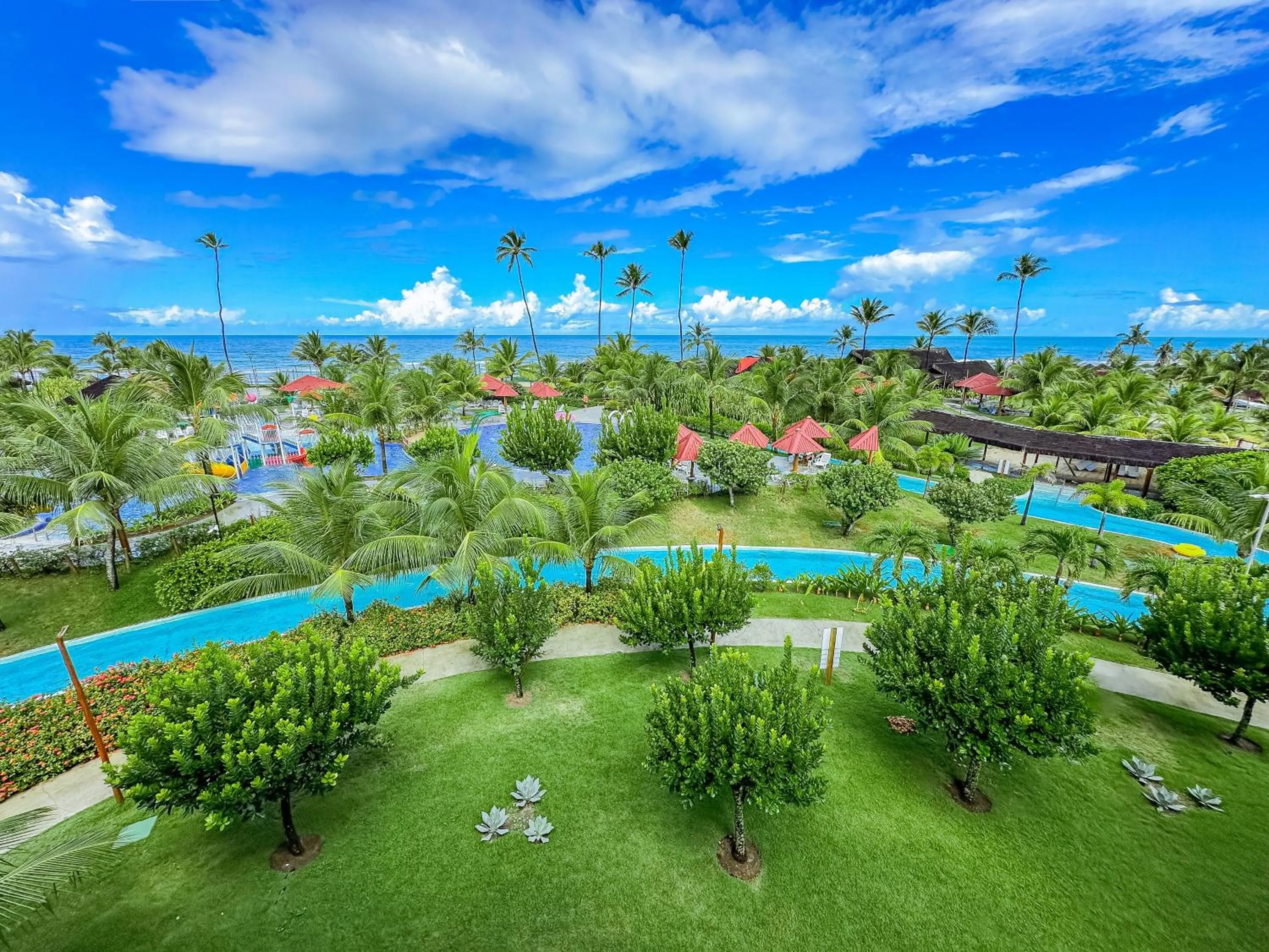 Pool view in Enotel Porto de Galinhas All Inclusive