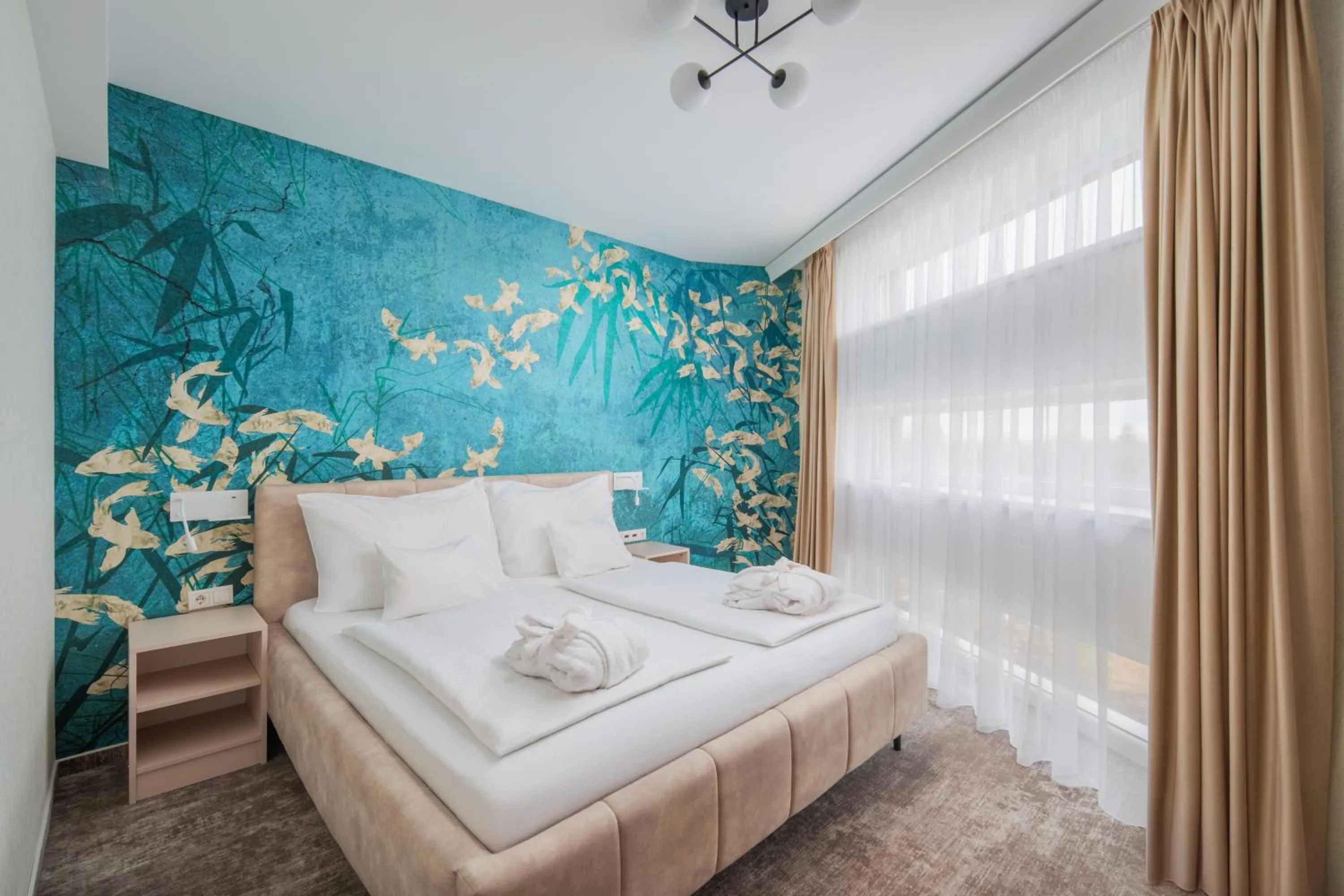 Bedroom, Bed in Hotel Atlantis Wellness & Conference