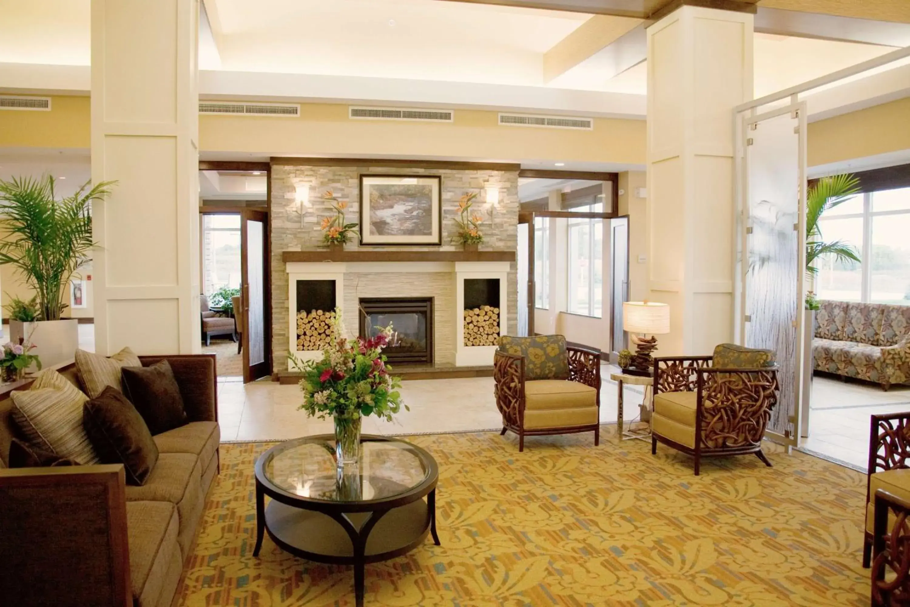 Lobby or reception in Hilton Garden Inn Watertown Lobby or reception in Hilton Garden Inn Watertown