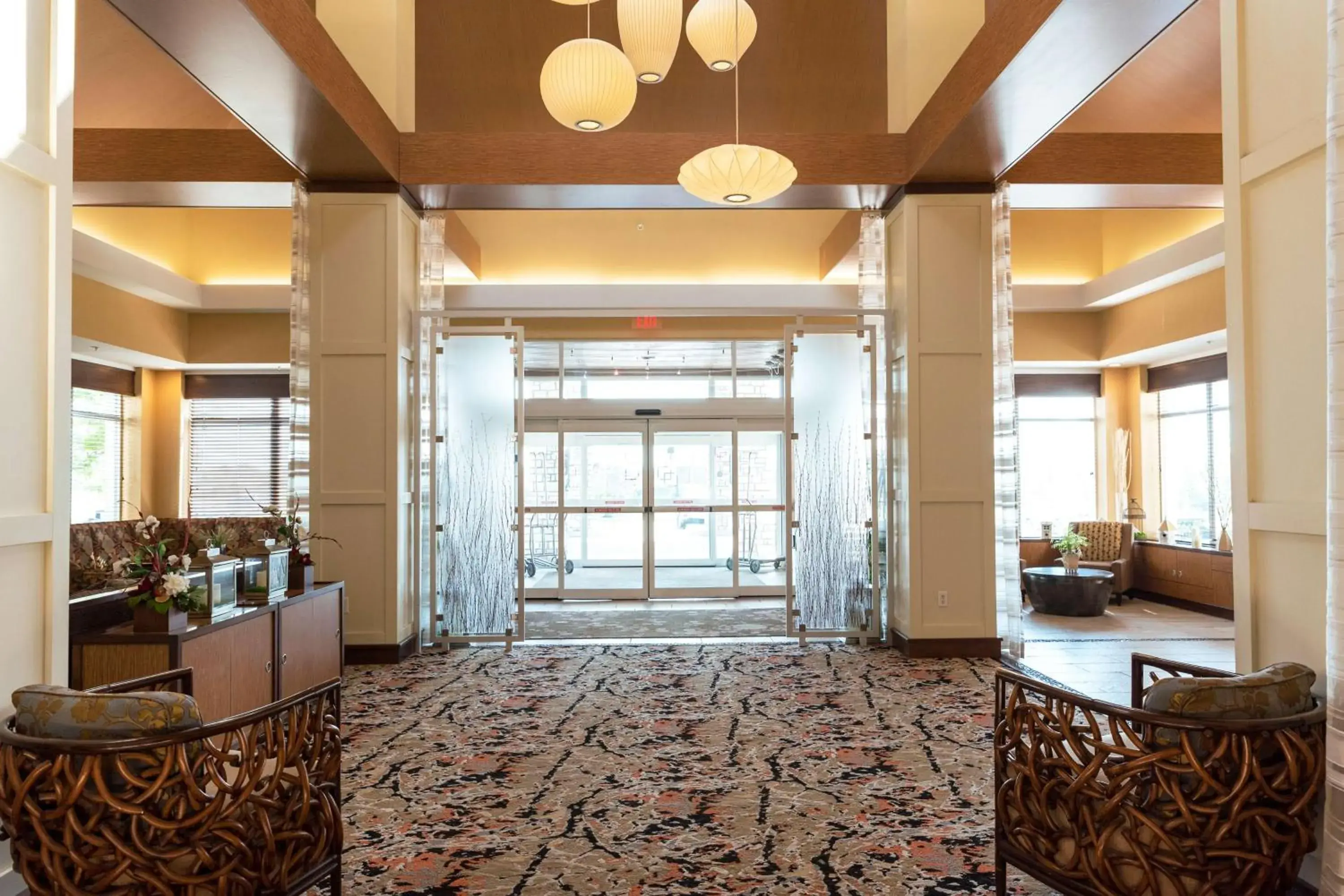 Lobby or reception in Hilton Garden Inn Watertown Lobby or reception in Hilton Garden Inn Watertown