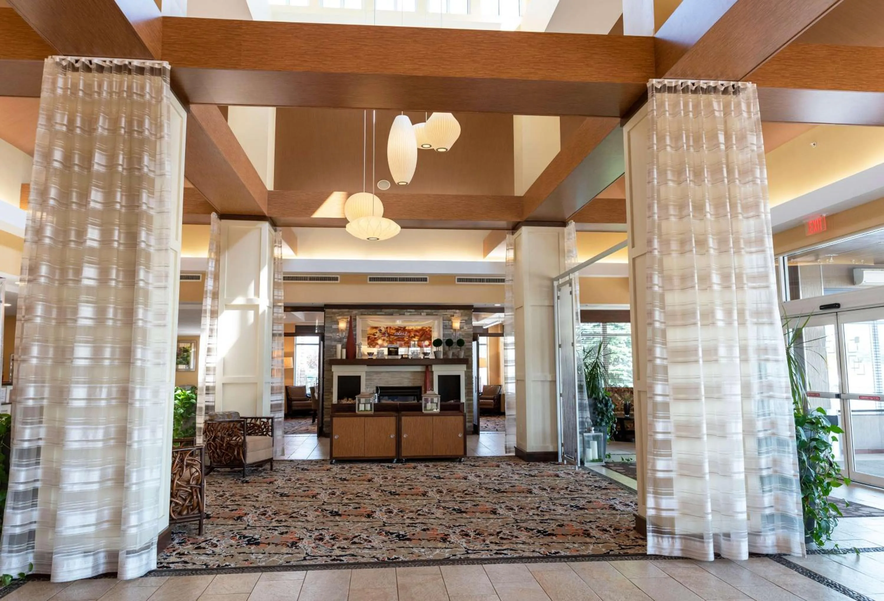 Lobby or reception in Hilton Garden Inn Watertown