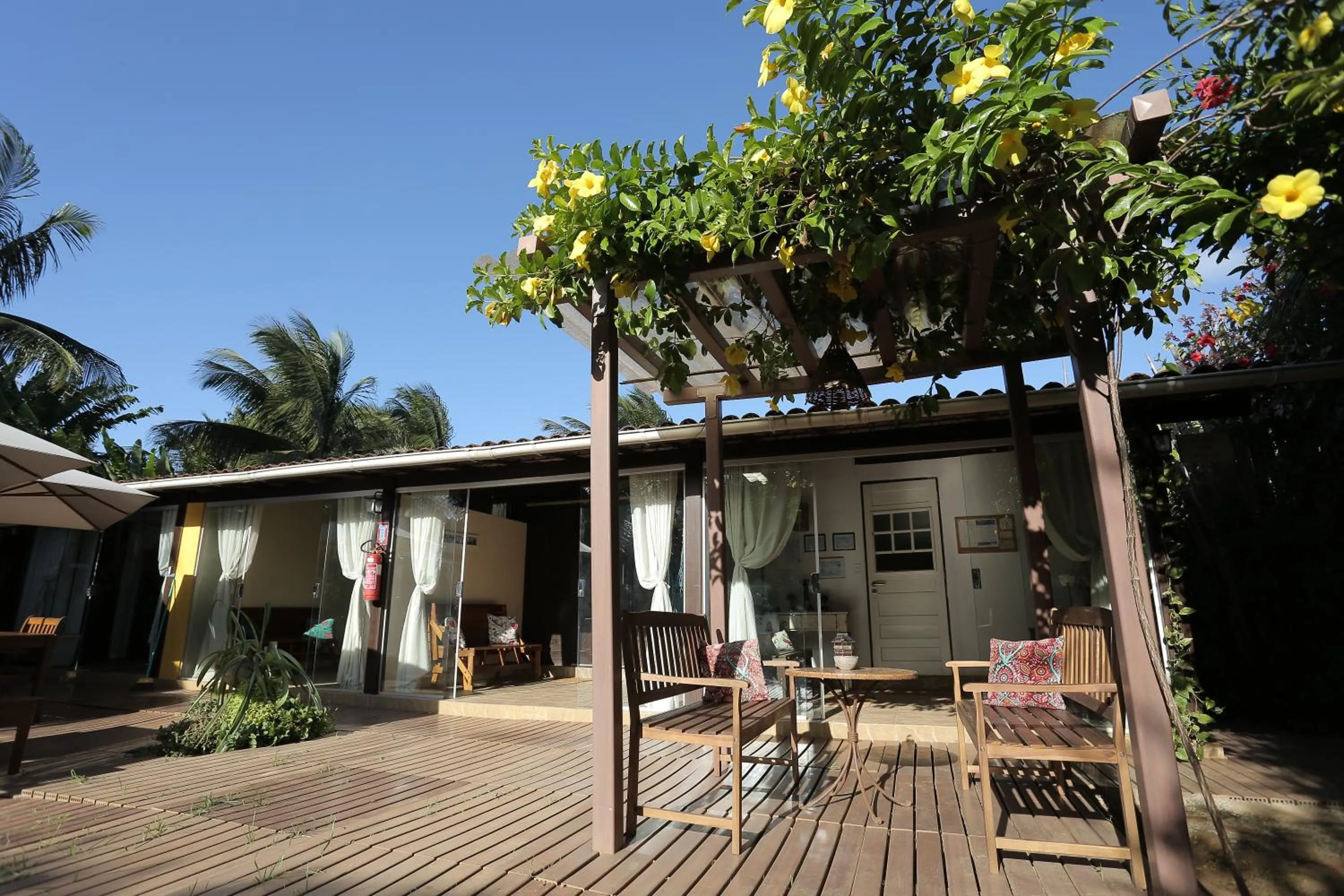 Lobby or reception in Pousada Ilha do Frade