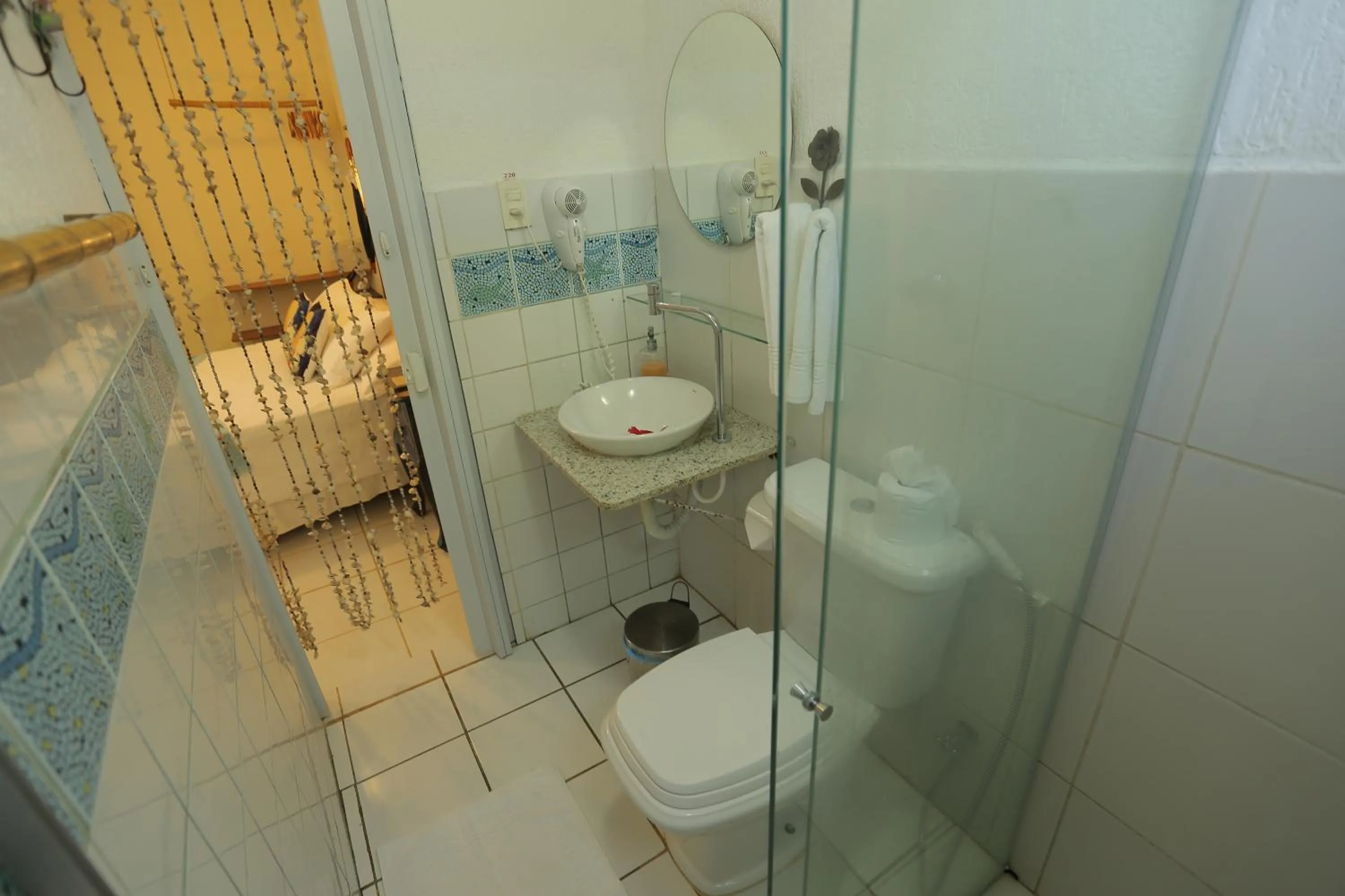 Bathroom in Pousada Ilha do Frade