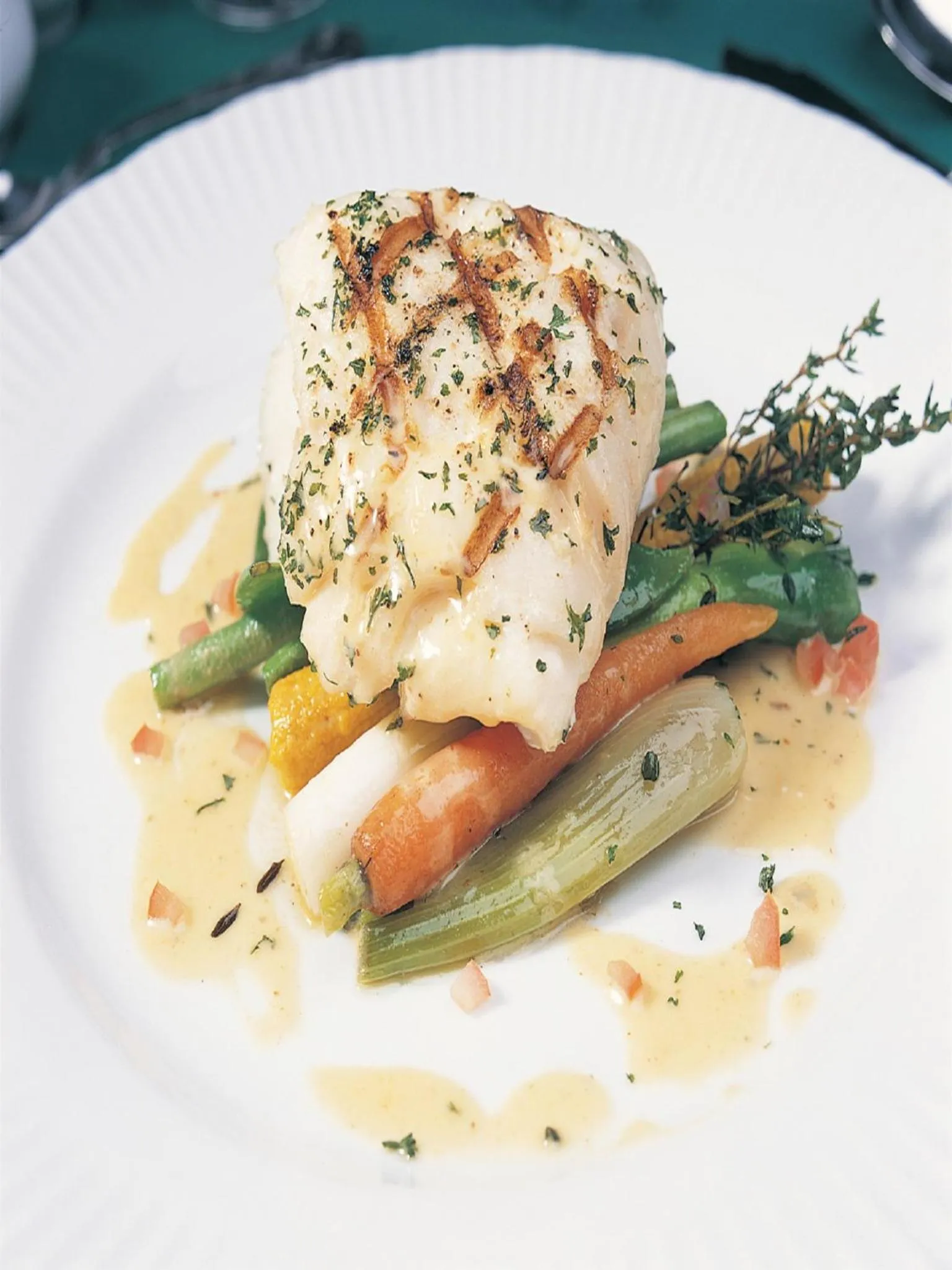 Food close-up in Ramnee Hotel