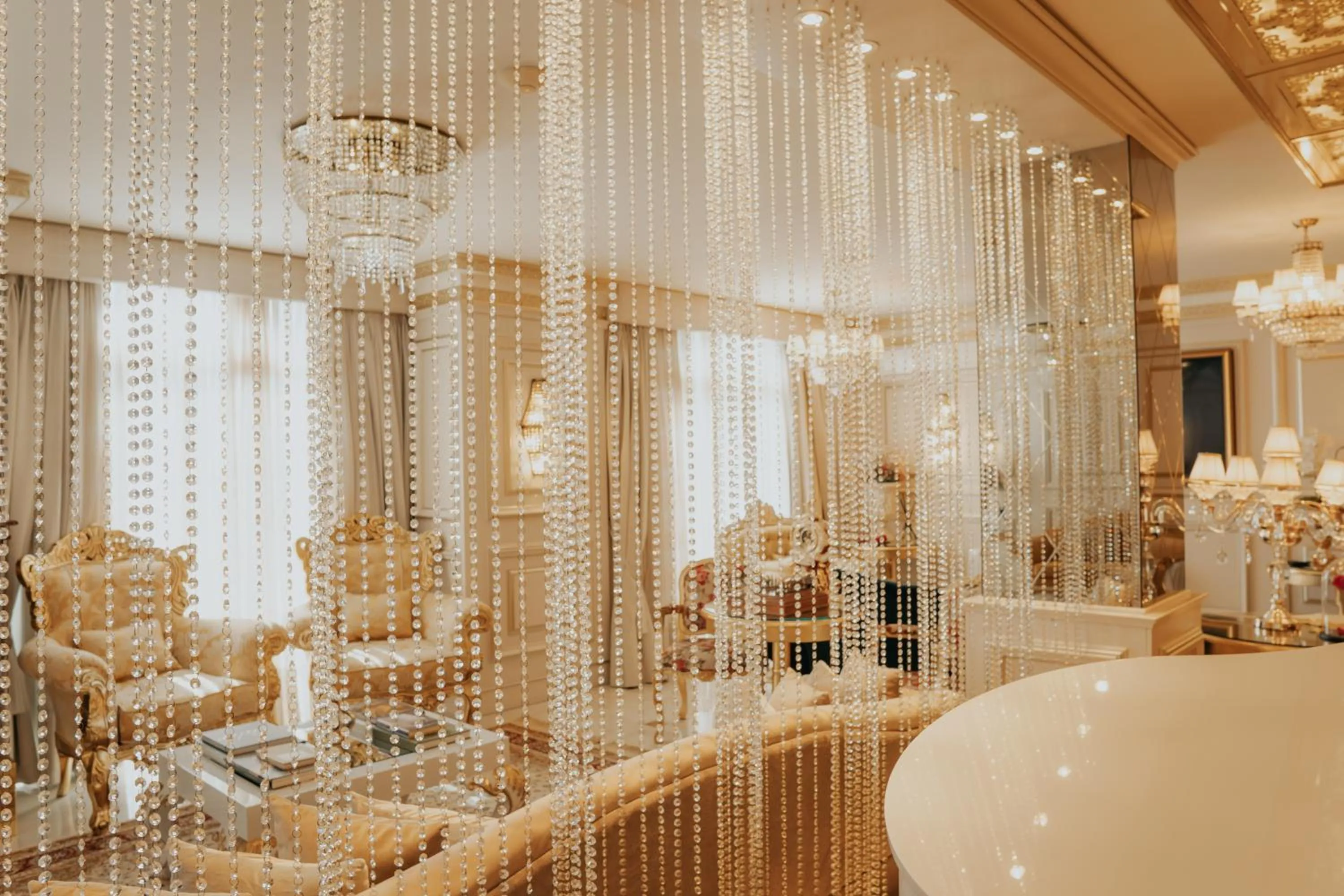 Living room in Hotel Colline de France