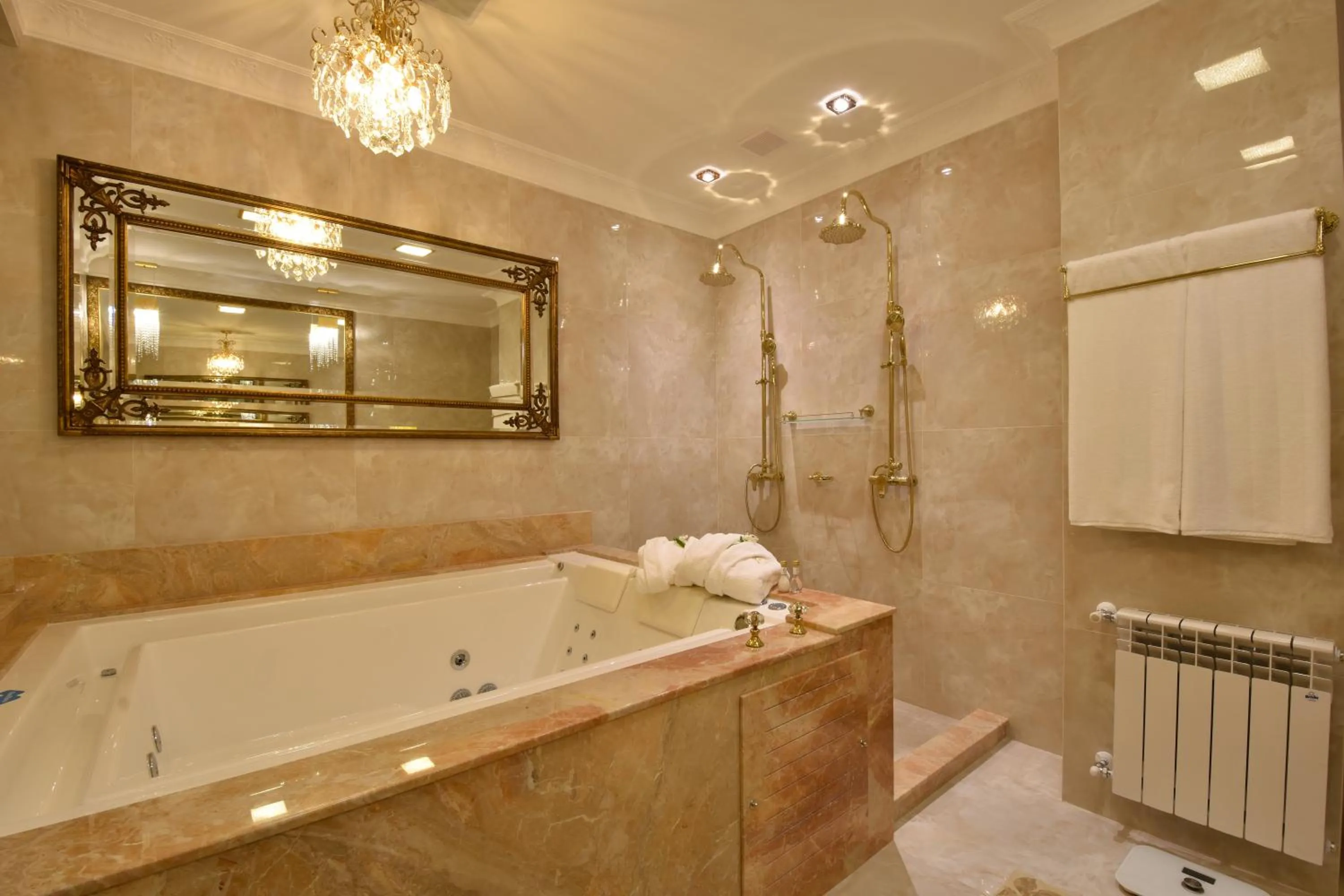 Shower in Hotel Colline de France