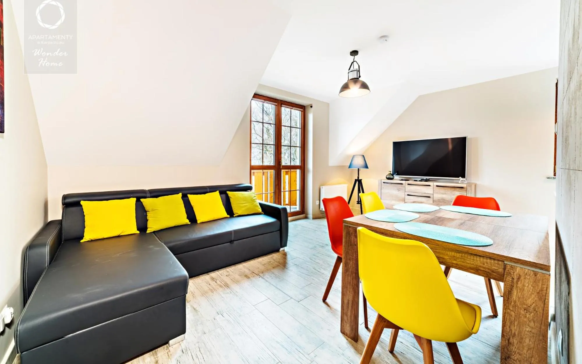 One-Bedroom Apartment (Industrialny) in Wonder Home - Apartamenty z balkonami Leśny Dom II - w cichej i zielonej części Karpacza