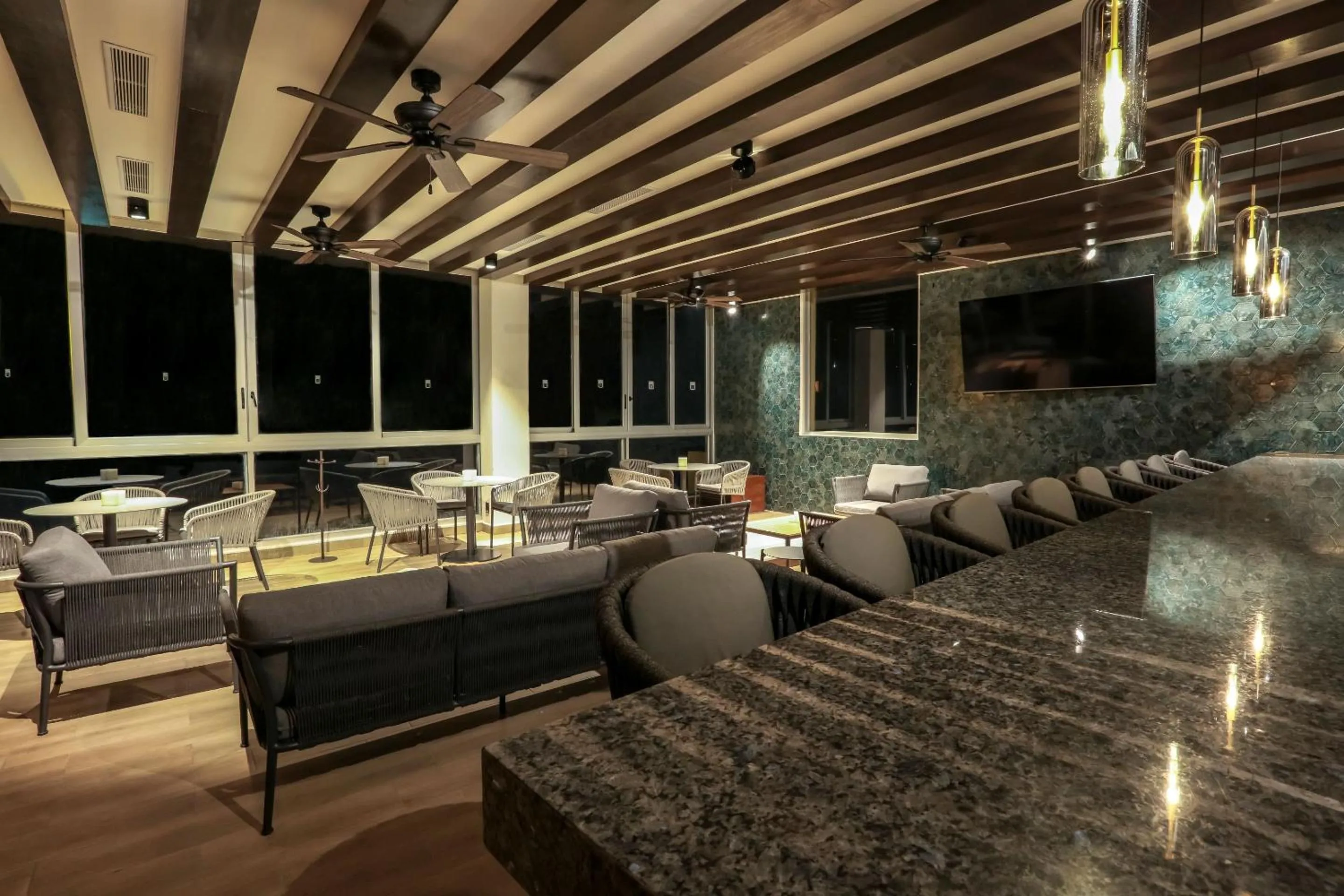 Lounge or bar in Camino Real Veracruz