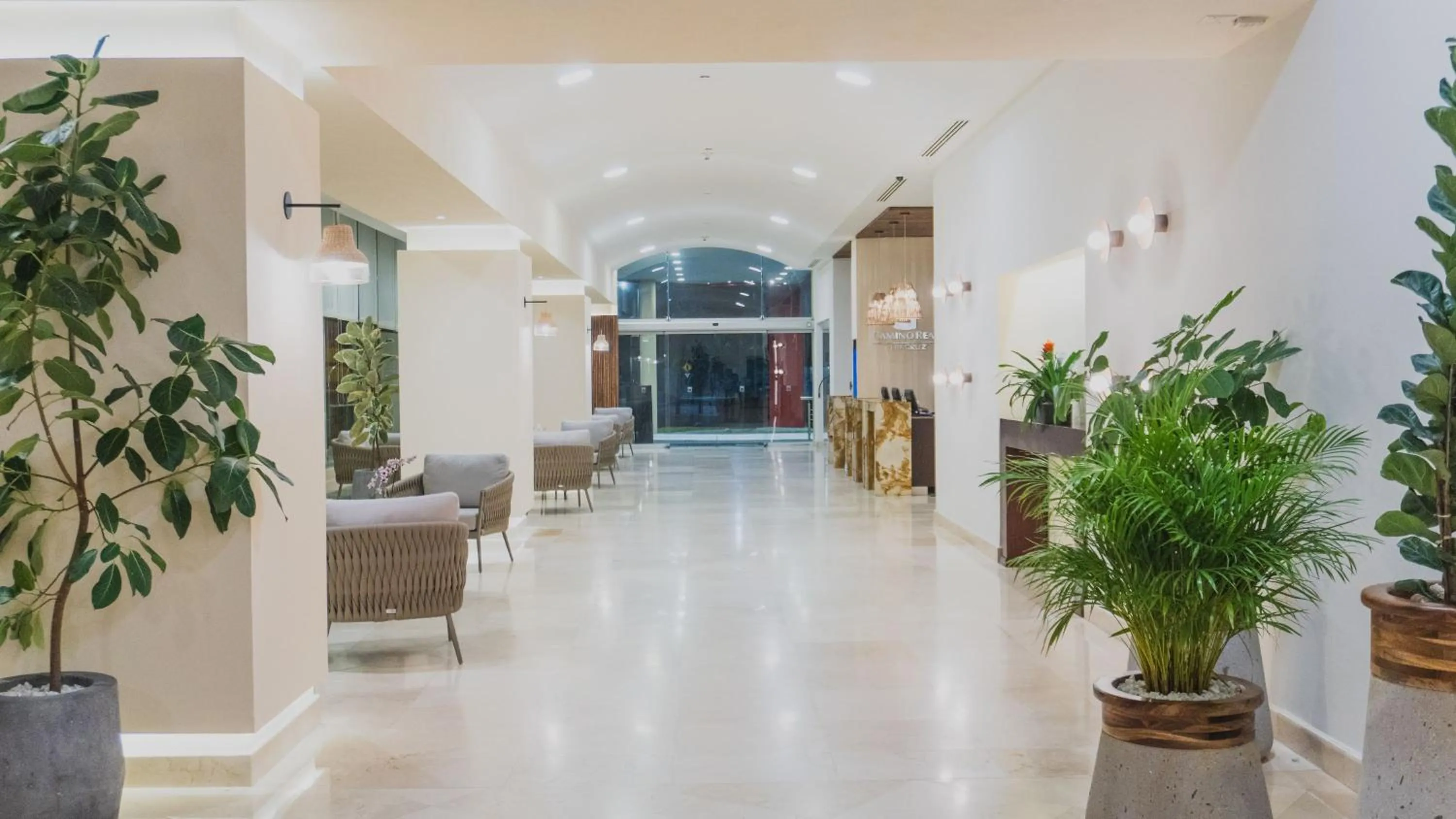 Lobby or reception in Camino Real Veracruz