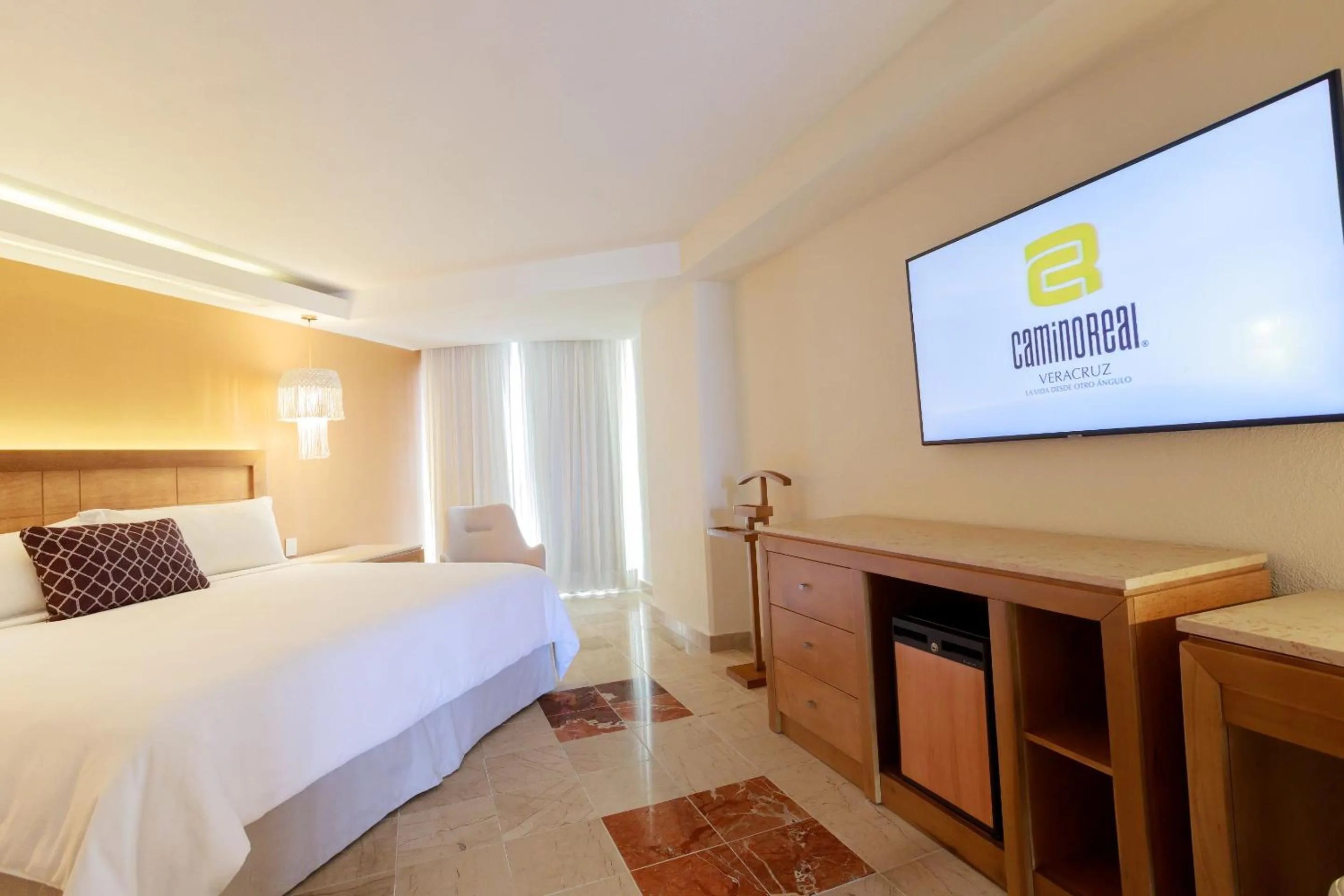 Photo of the whole room, Bed in Camino Real Veracruz