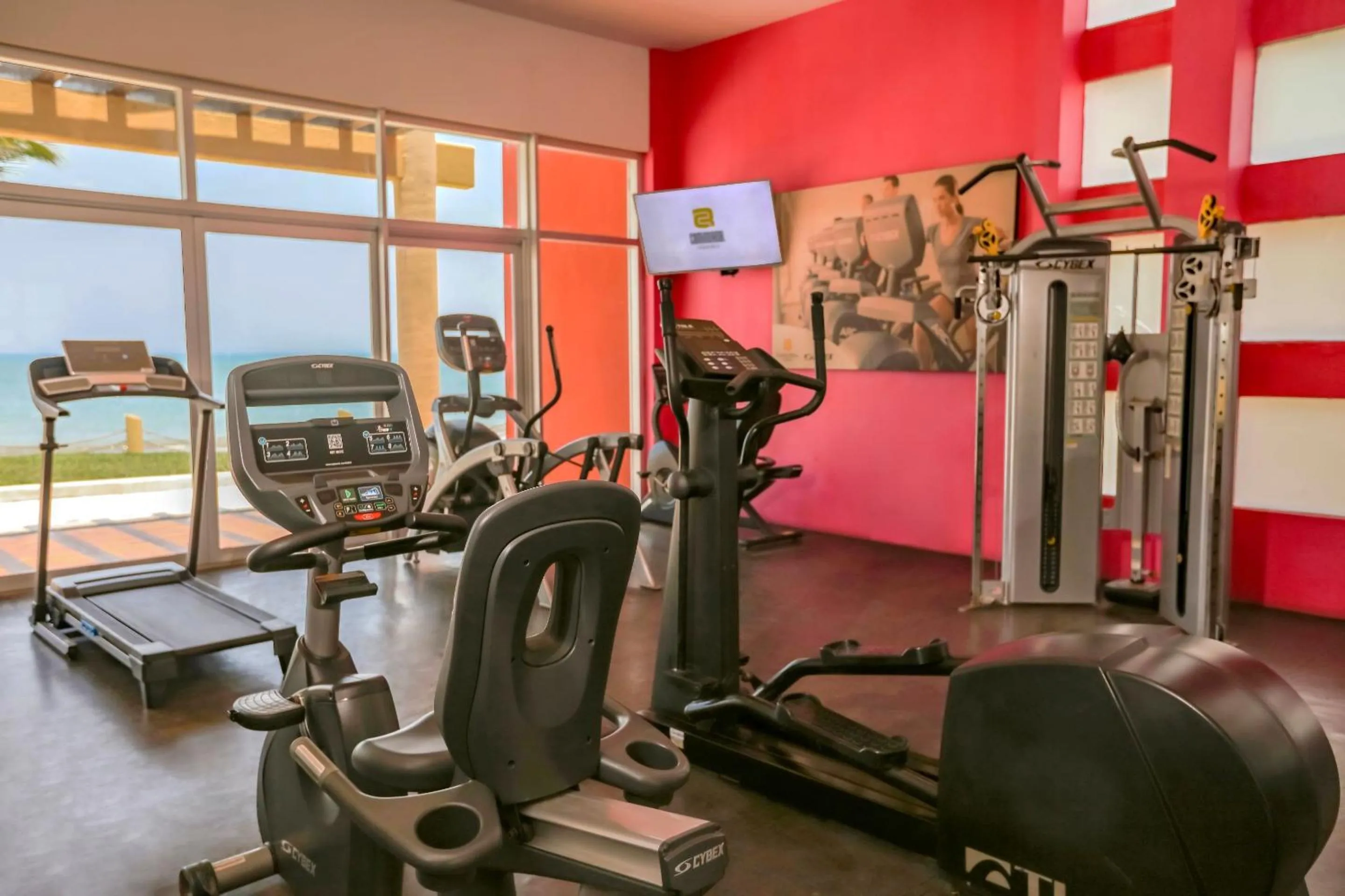 Fitness centre/facilities in Camino Real Veracruz