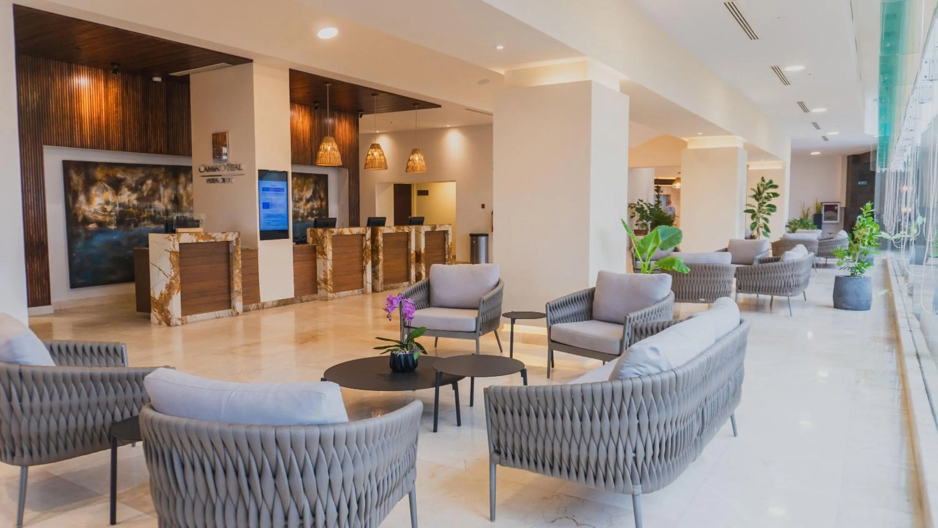 Lobby or reception in Camino Real Veracruz