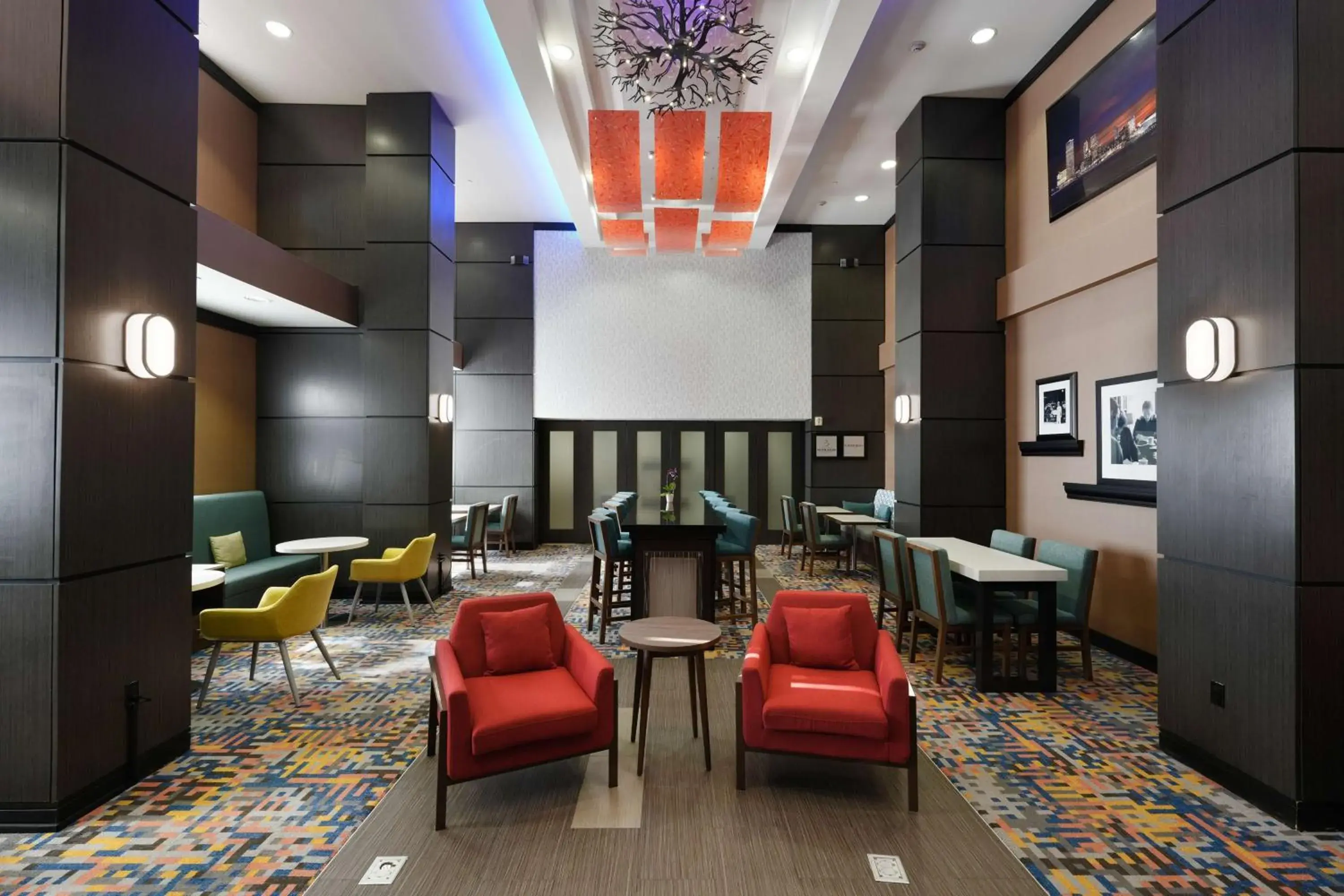 Lobby or reception in Hampton Inn and Suites Tulsa Central Lobby or reception in Hampton Inn and Suites Tulsa Central