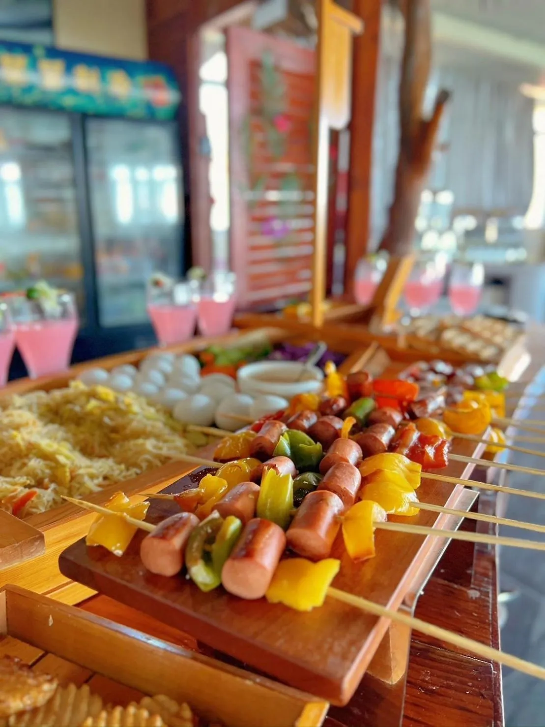 Breakfast in Ocean Star Hotel