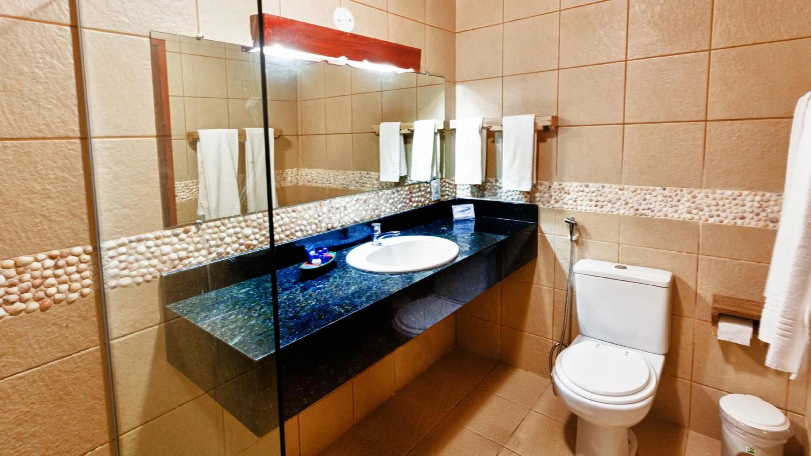 Shower in Bruno Marambaia Charme Hotel