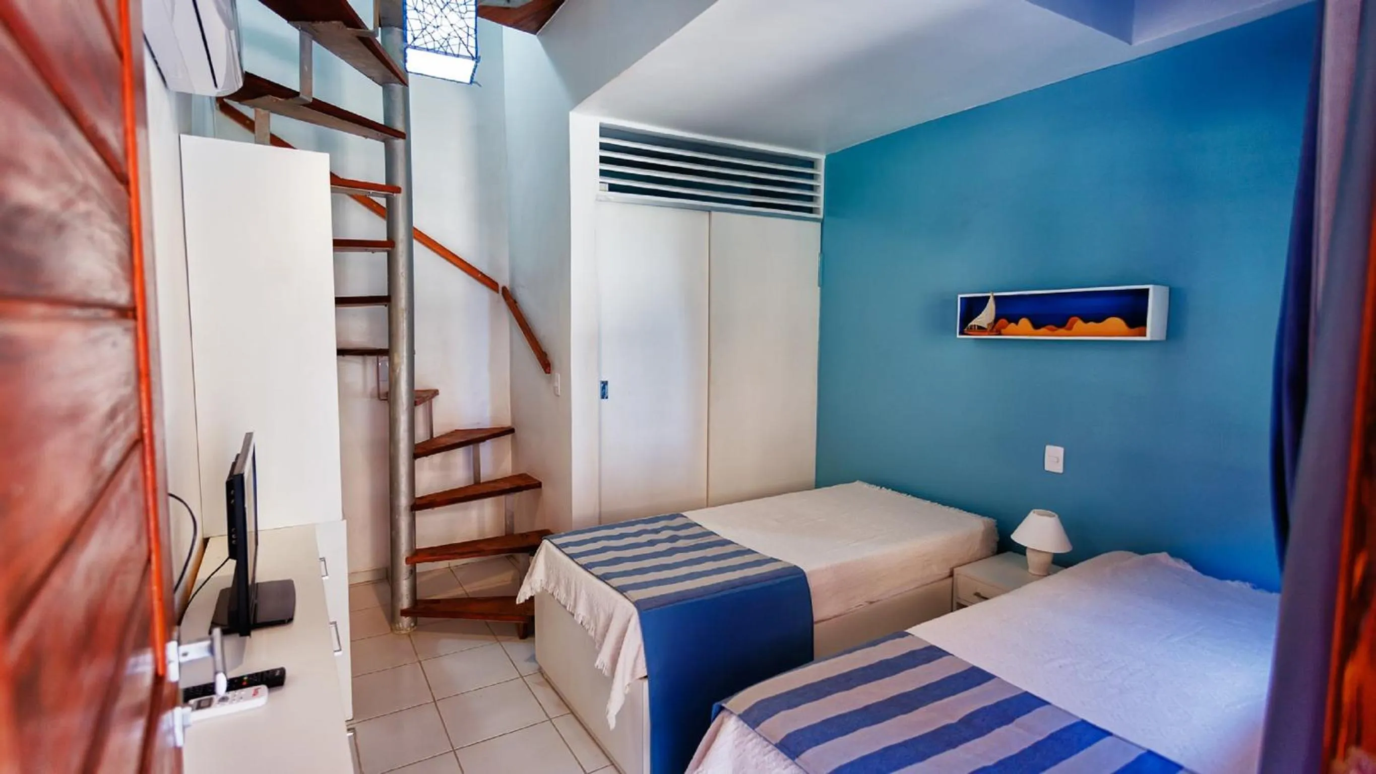 Bed in Bruno Marambaia Charme Hotel