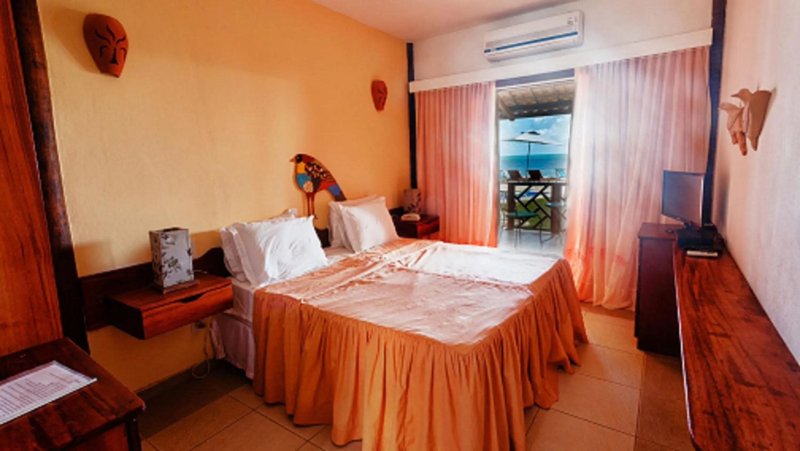 Bed in Bruno Marambaia Charme Hotel