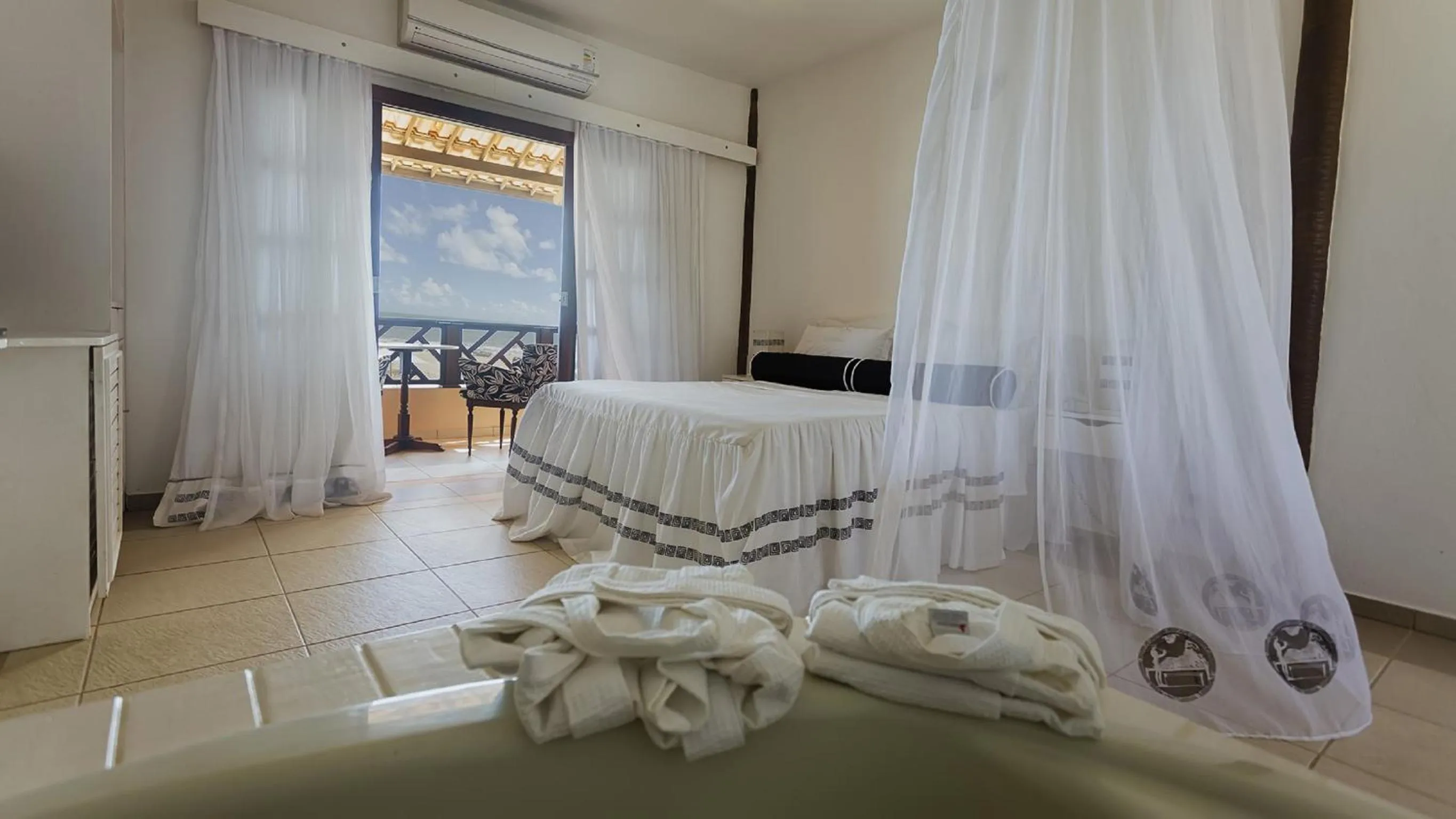 Bed in Bruno Marambaia Charme Hotel