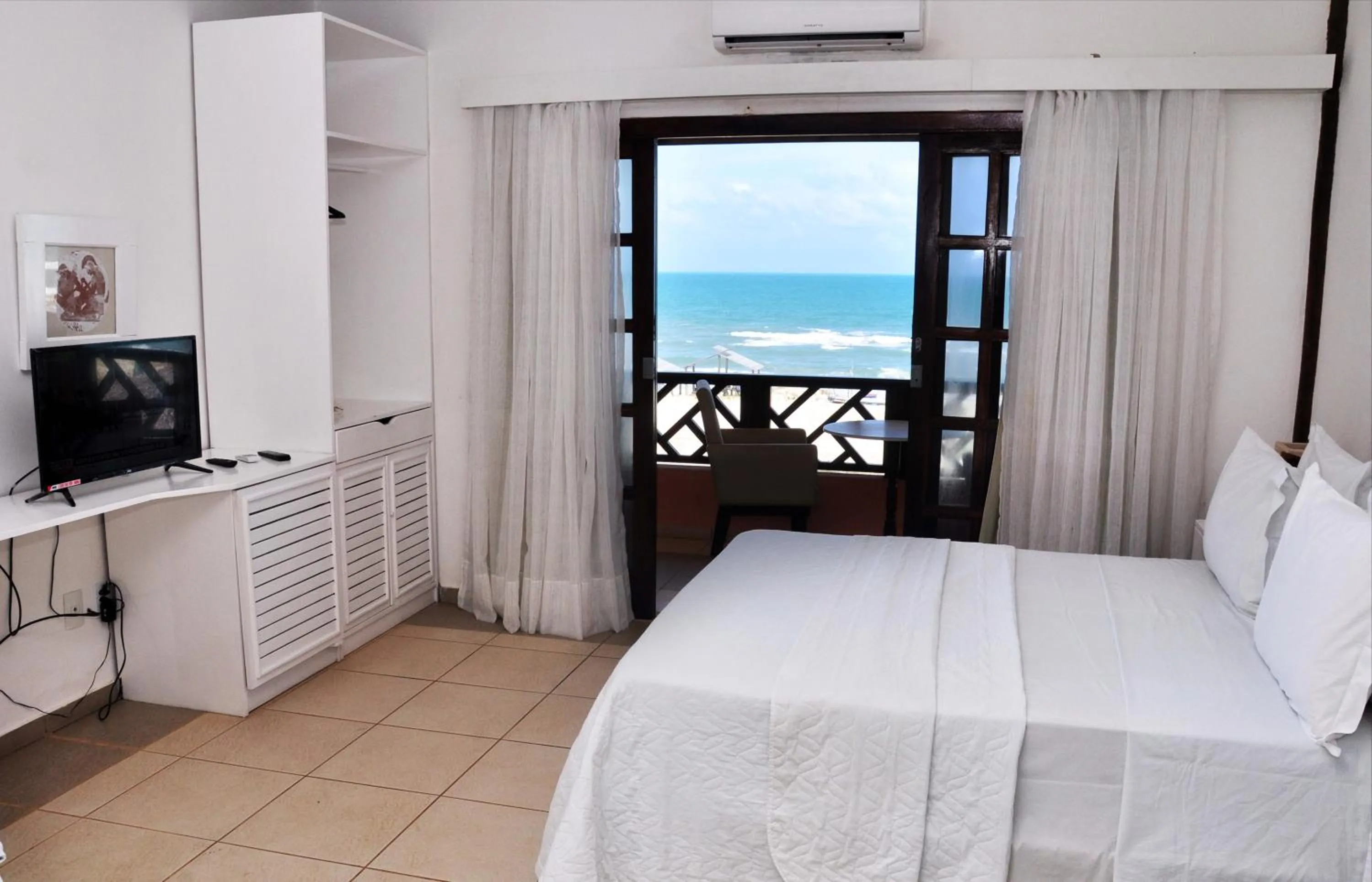 Bed in Bruno Marambaia Charme Hotel