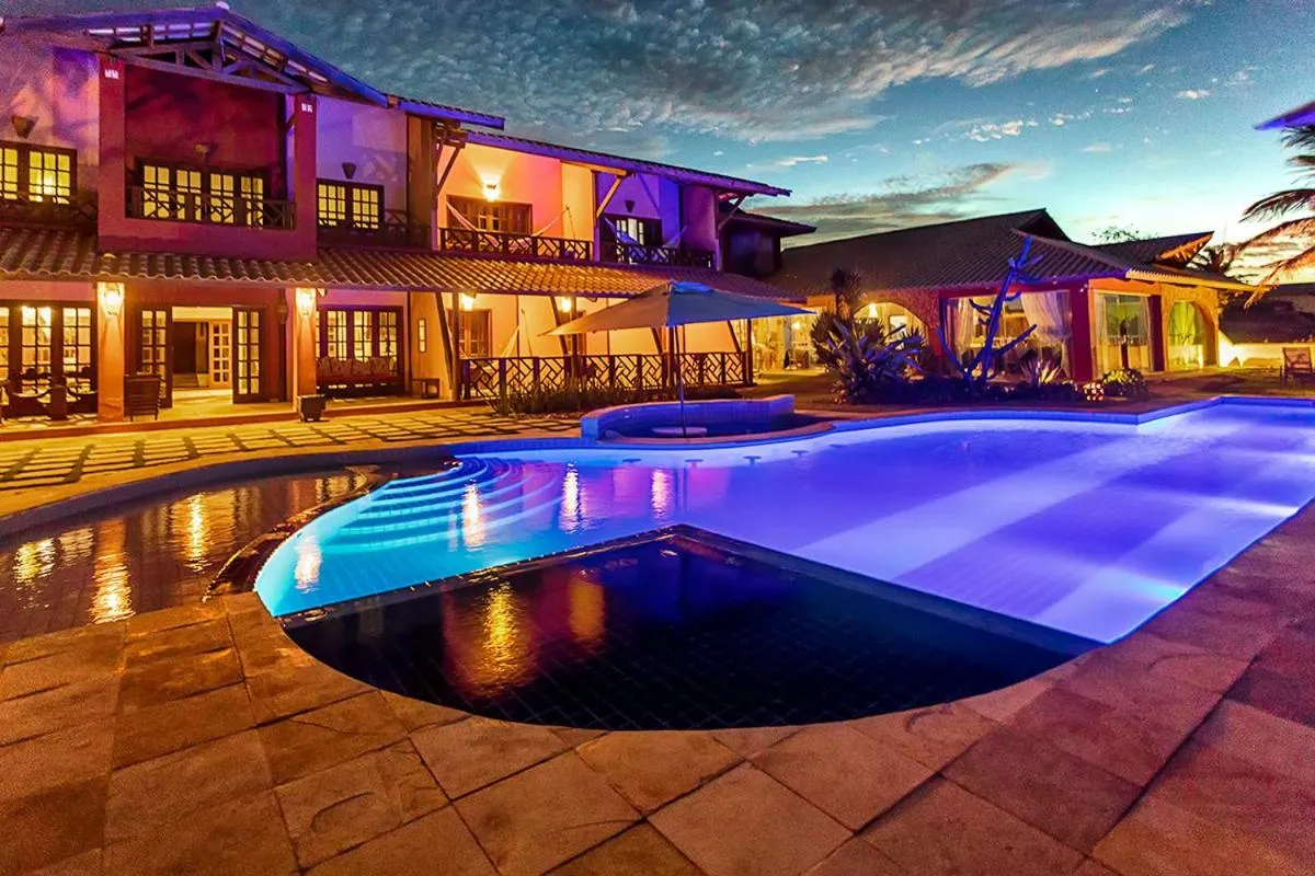 Pool view in Bruno Marambaia Charme Hotel