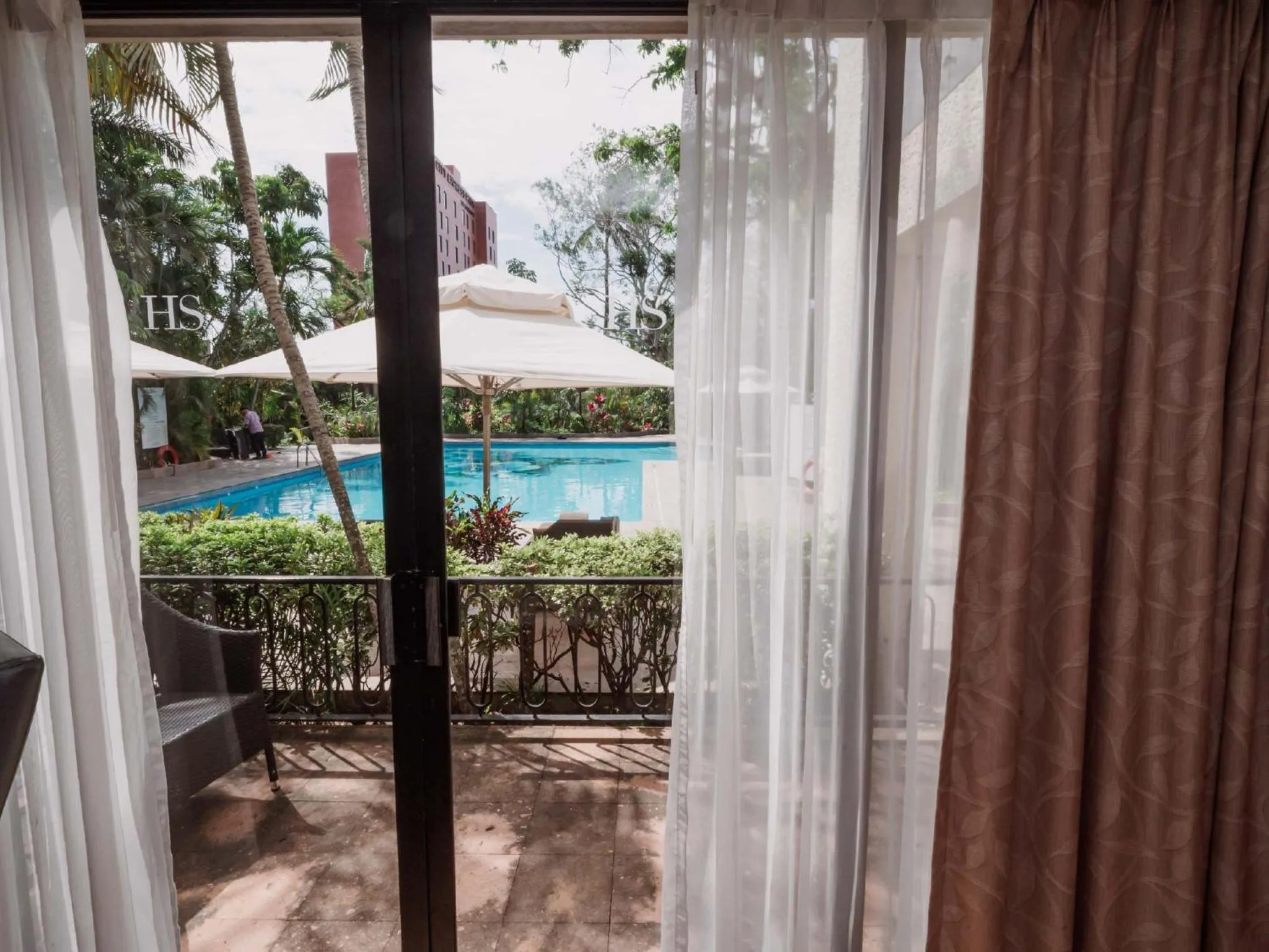 Patio in HS HOTSSON Hotel Tampico