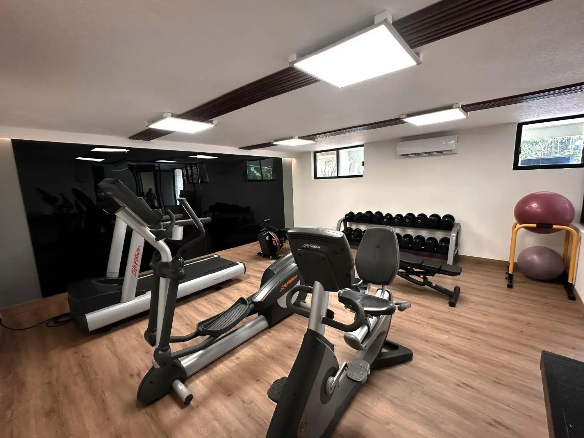 Fitness centre/facilities in HS HOTSSON Hotel Tampico Fitness centre/facilities in HS HOTSSON Hotel Tampico