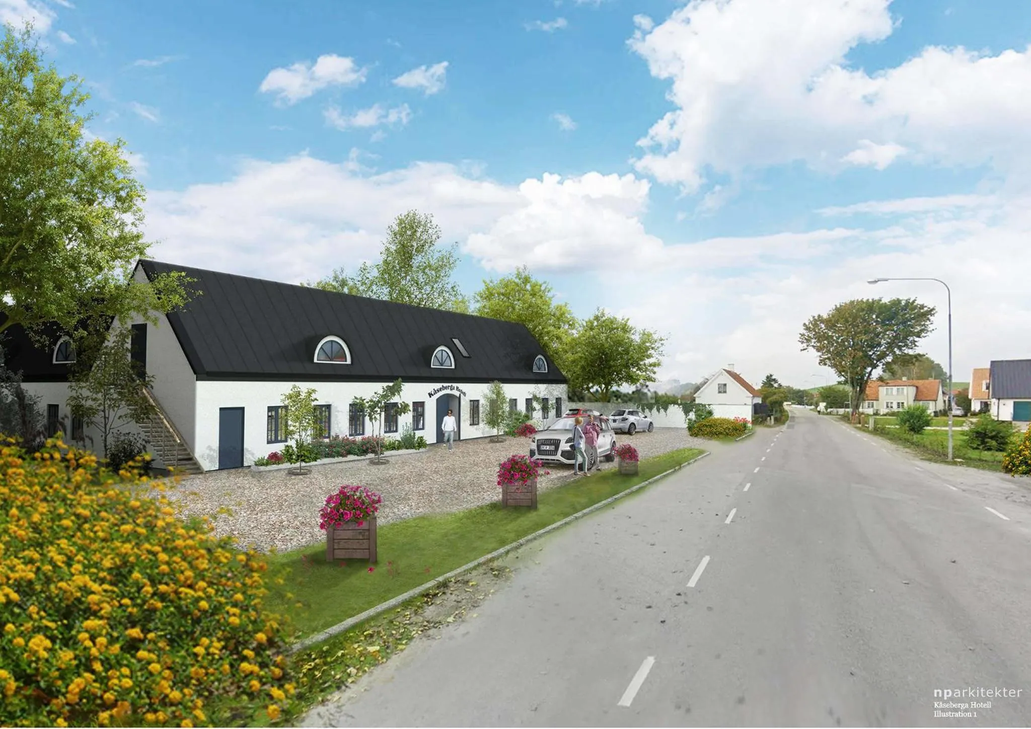 Facade/entrance in Kåseberga Gårdshotell & Spa