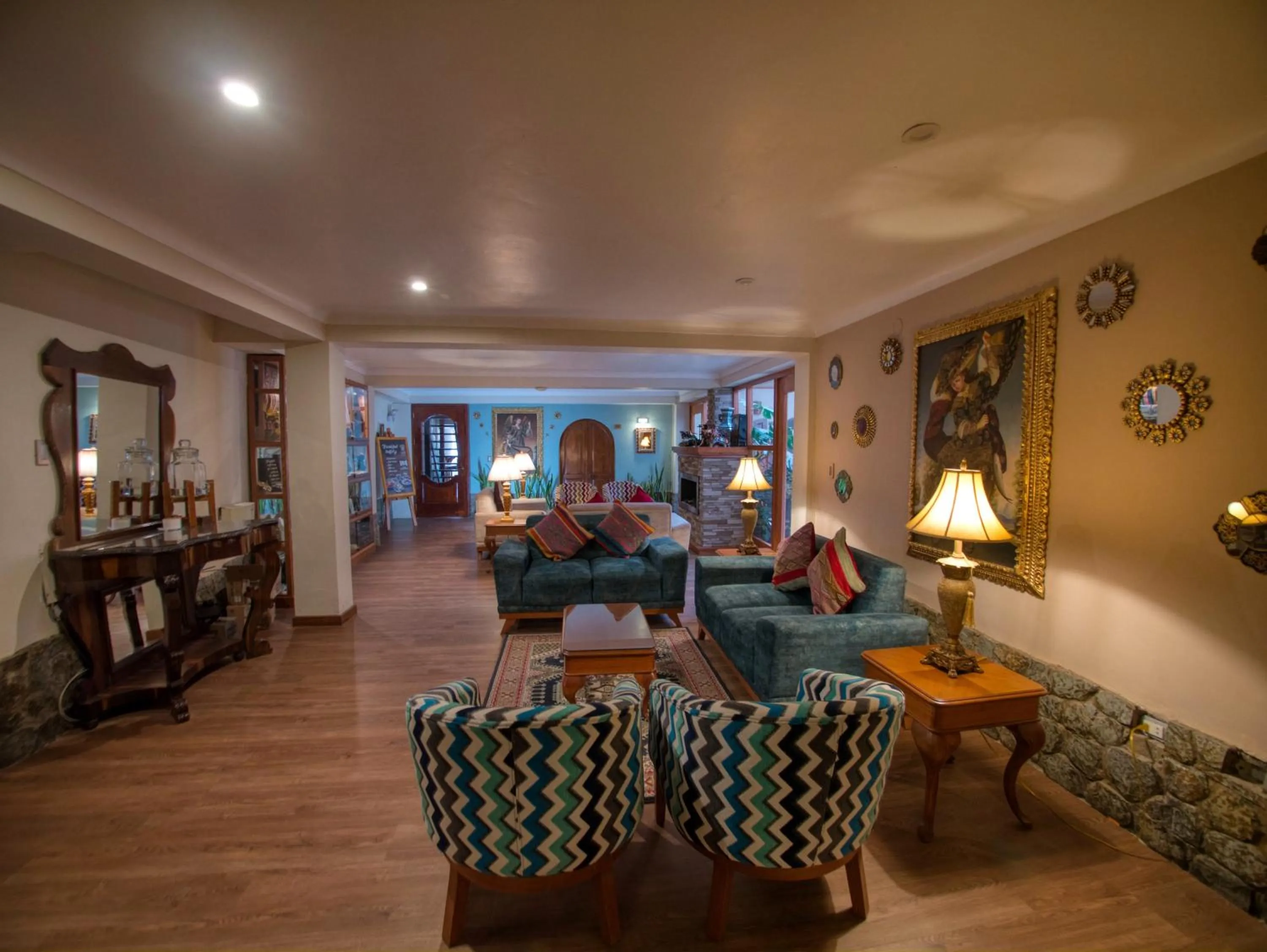 Game Room in Sol Ollantay Boutique Hotel