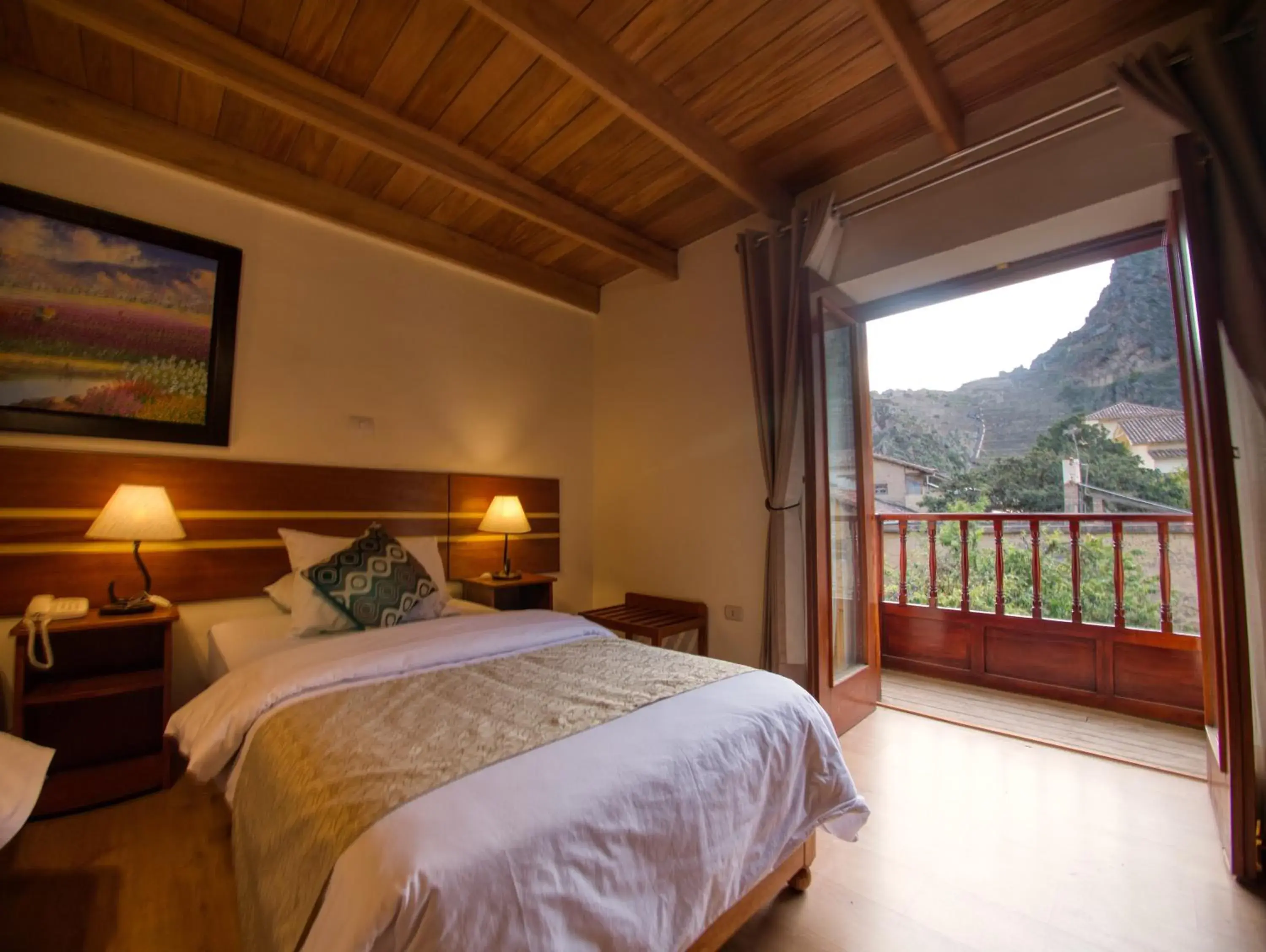 Deluxe Room with Balcony and View - single occupancy in Sol Ollantay Boutique Hotel Deluxe Room with Balcony and View - single occupancy in Sol Ollantay Boutique Hotel