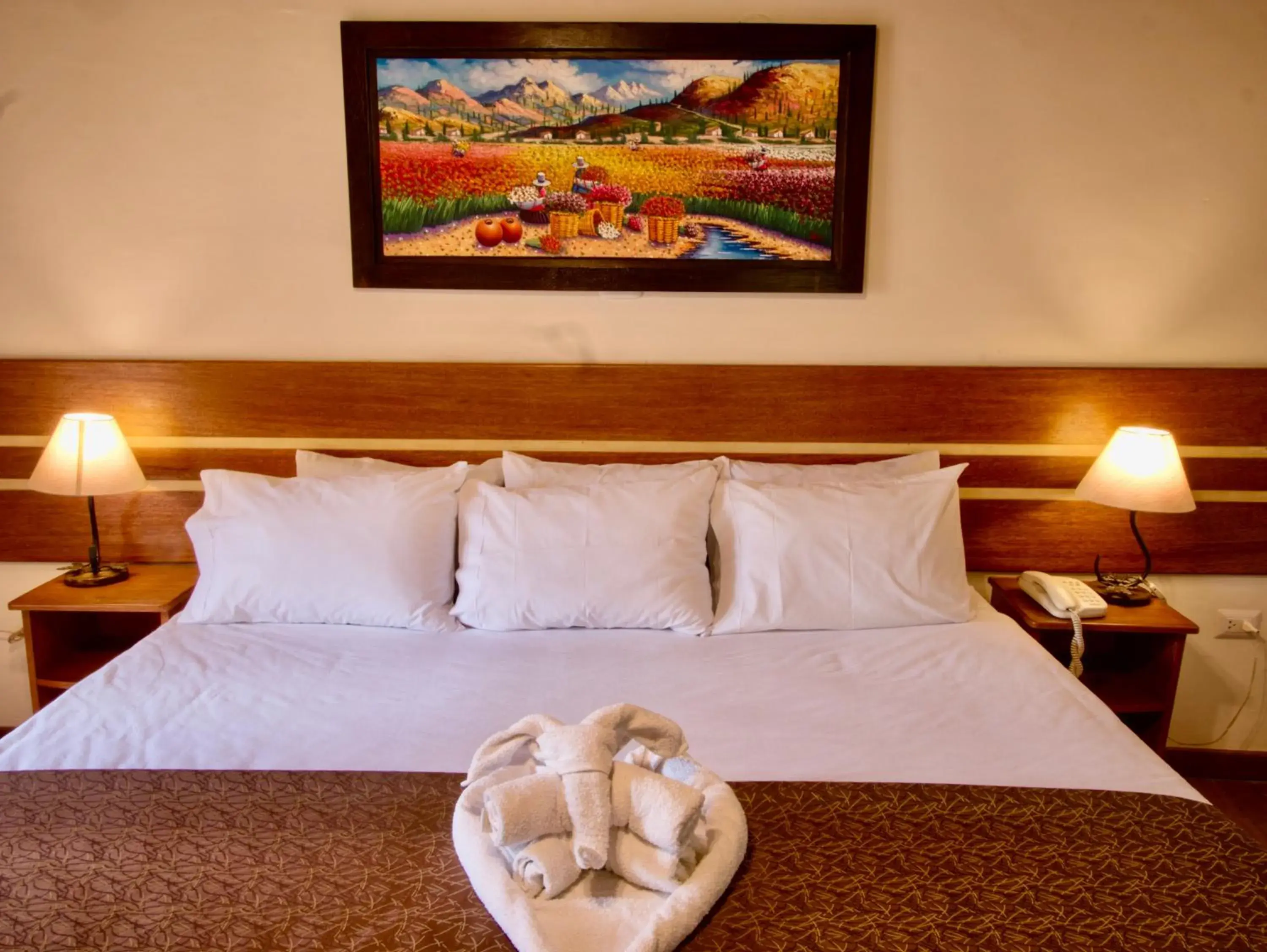 Bed in Sol Ollantay Boutique Hotel Bed in Sol Ollantay Boutique Hotel