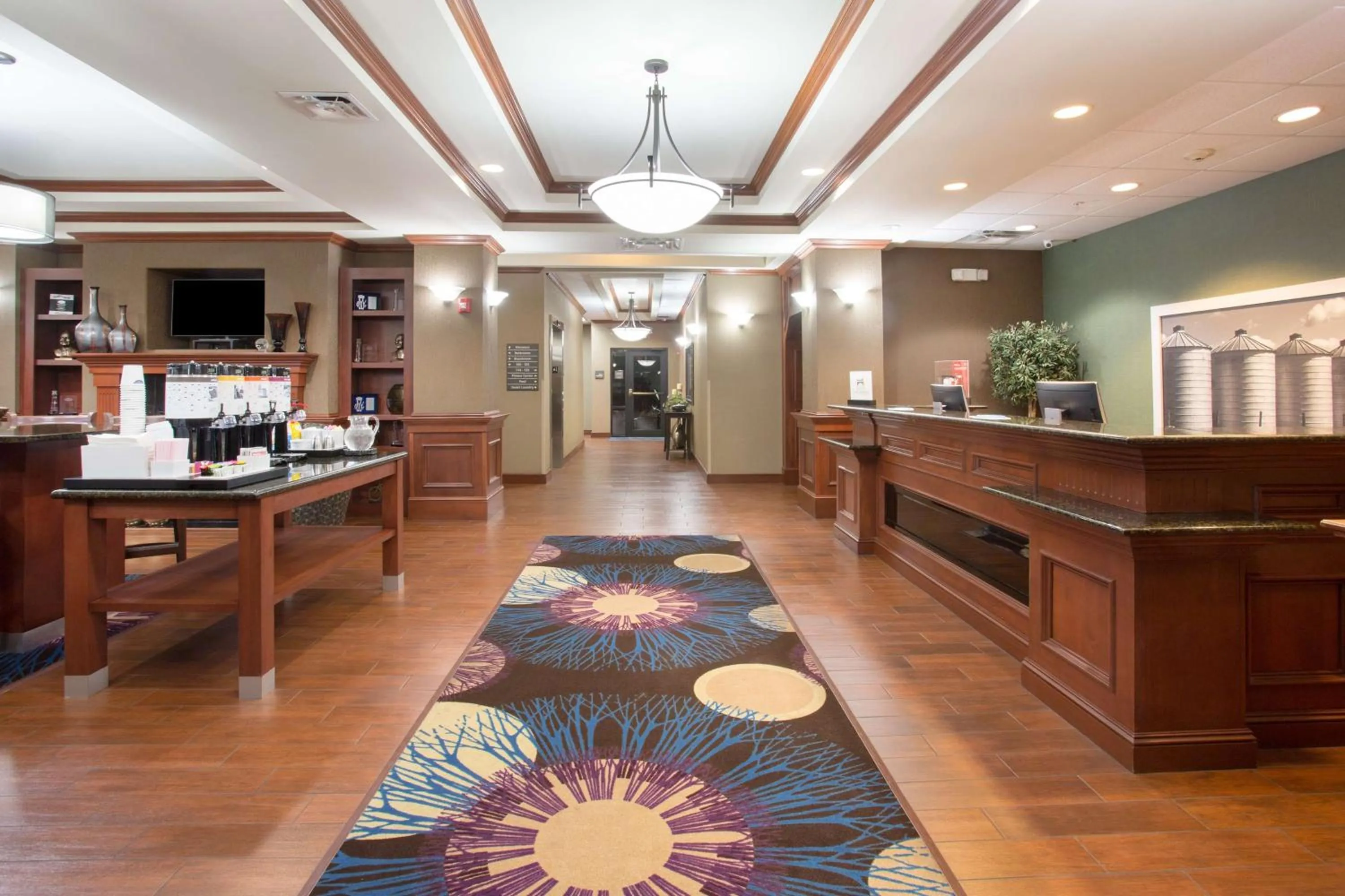 Lobby or reception in Hampton Inn Siloam Springs
