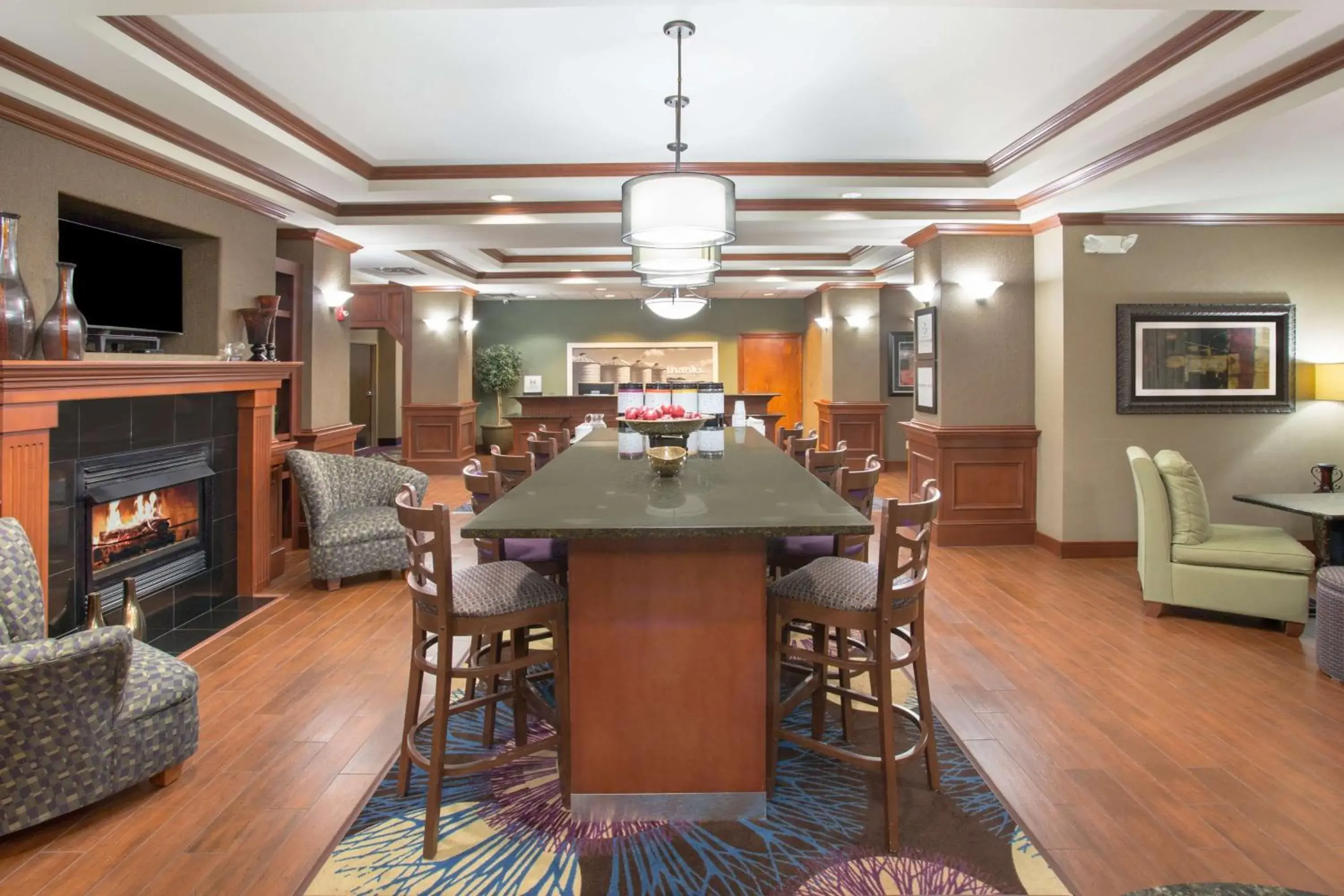 Lobby or reception in Hampton Inn Siloam Springs Lobby or reception in Hampton Inn Siloam Springs