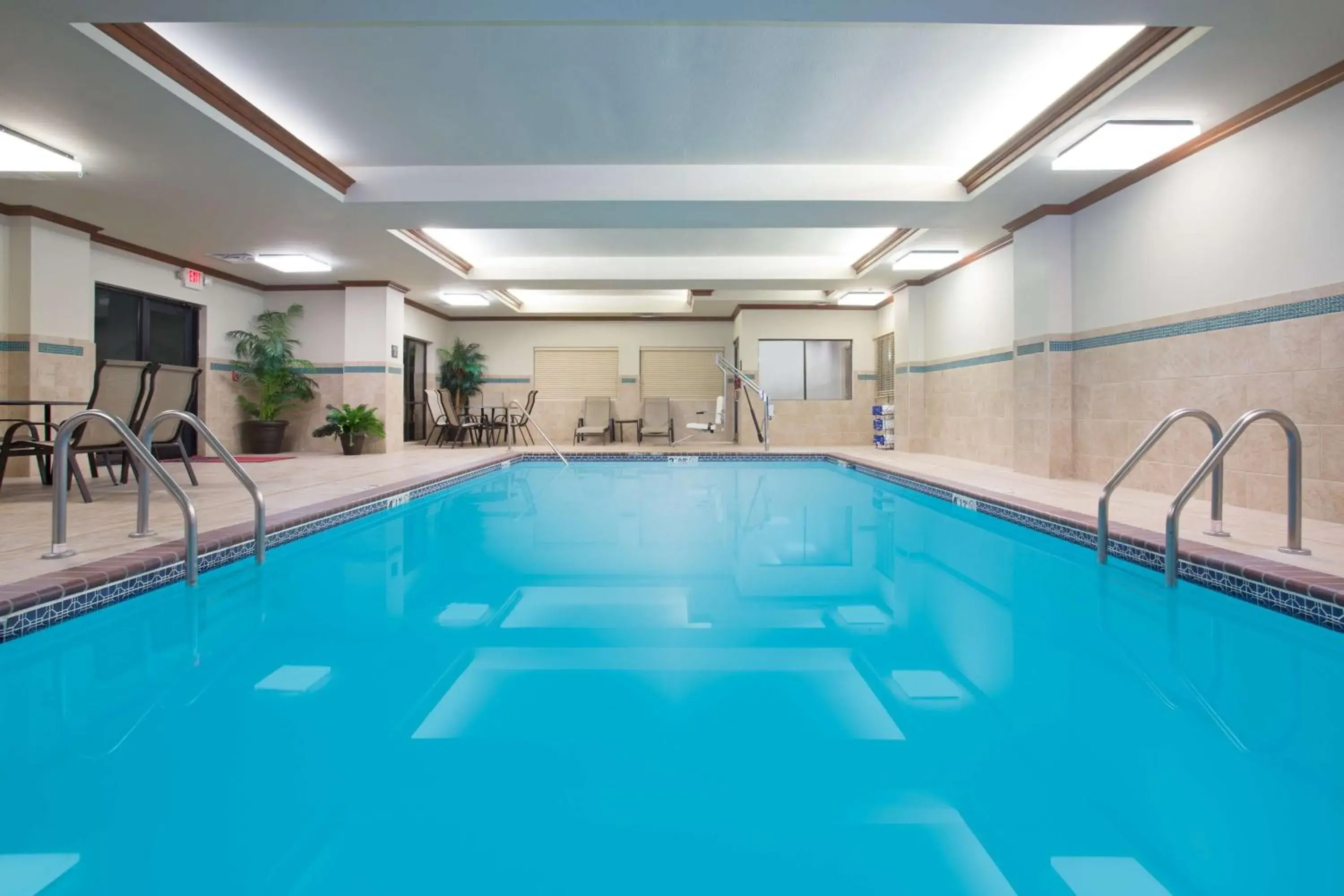 Pool view in Hampton Inn Siloam Springs Pool view in Hampton Inn Siloam Springs