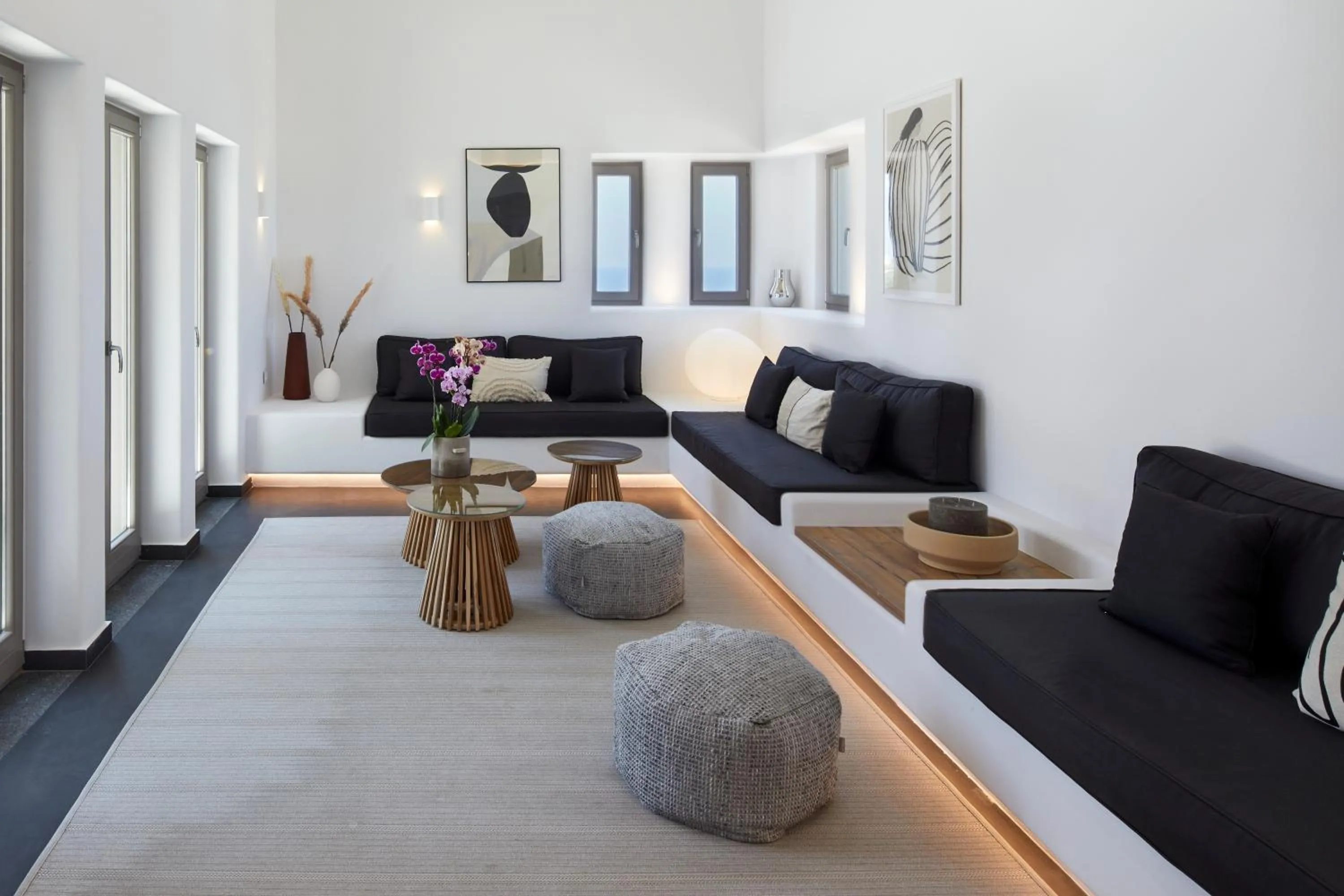 Living room in Myst Boutique Hotel