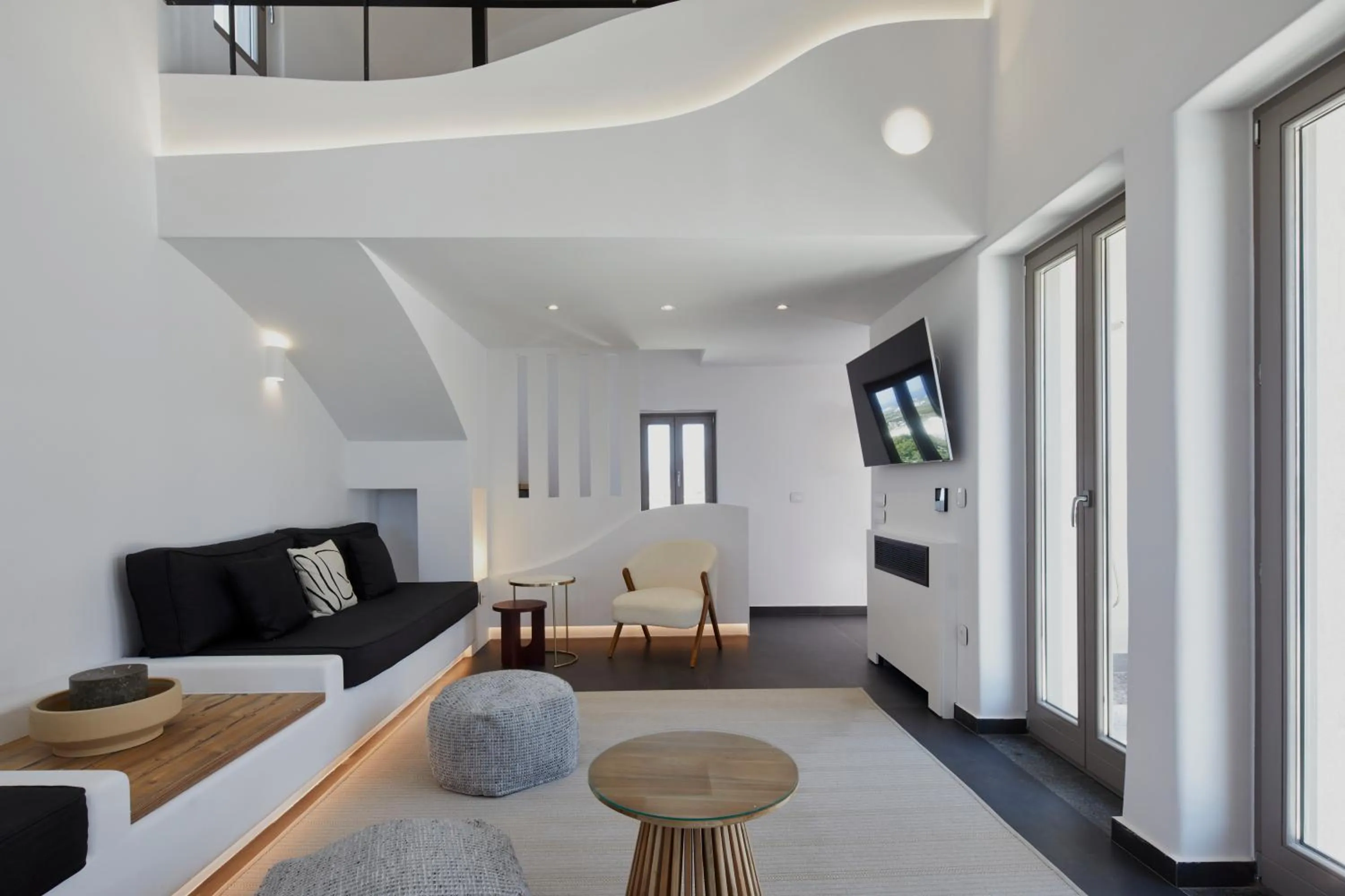 Living room, Bed in Myst Boutique Hotel