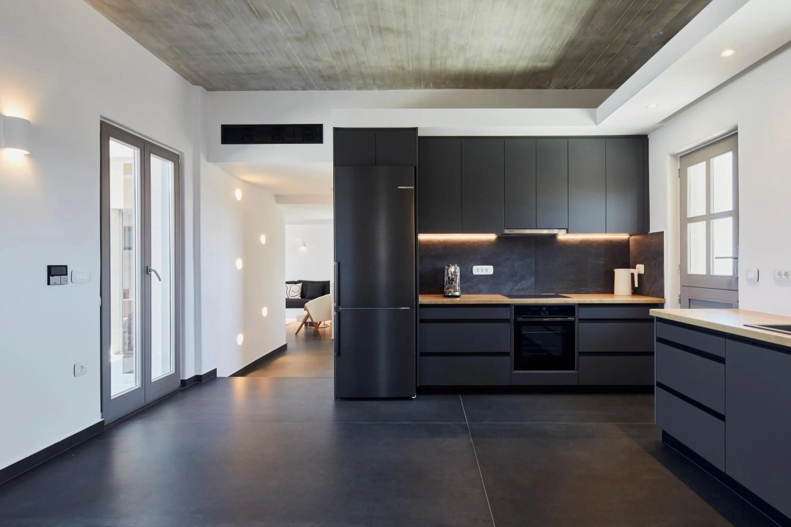 kitchen in Myst Boutique Hotel