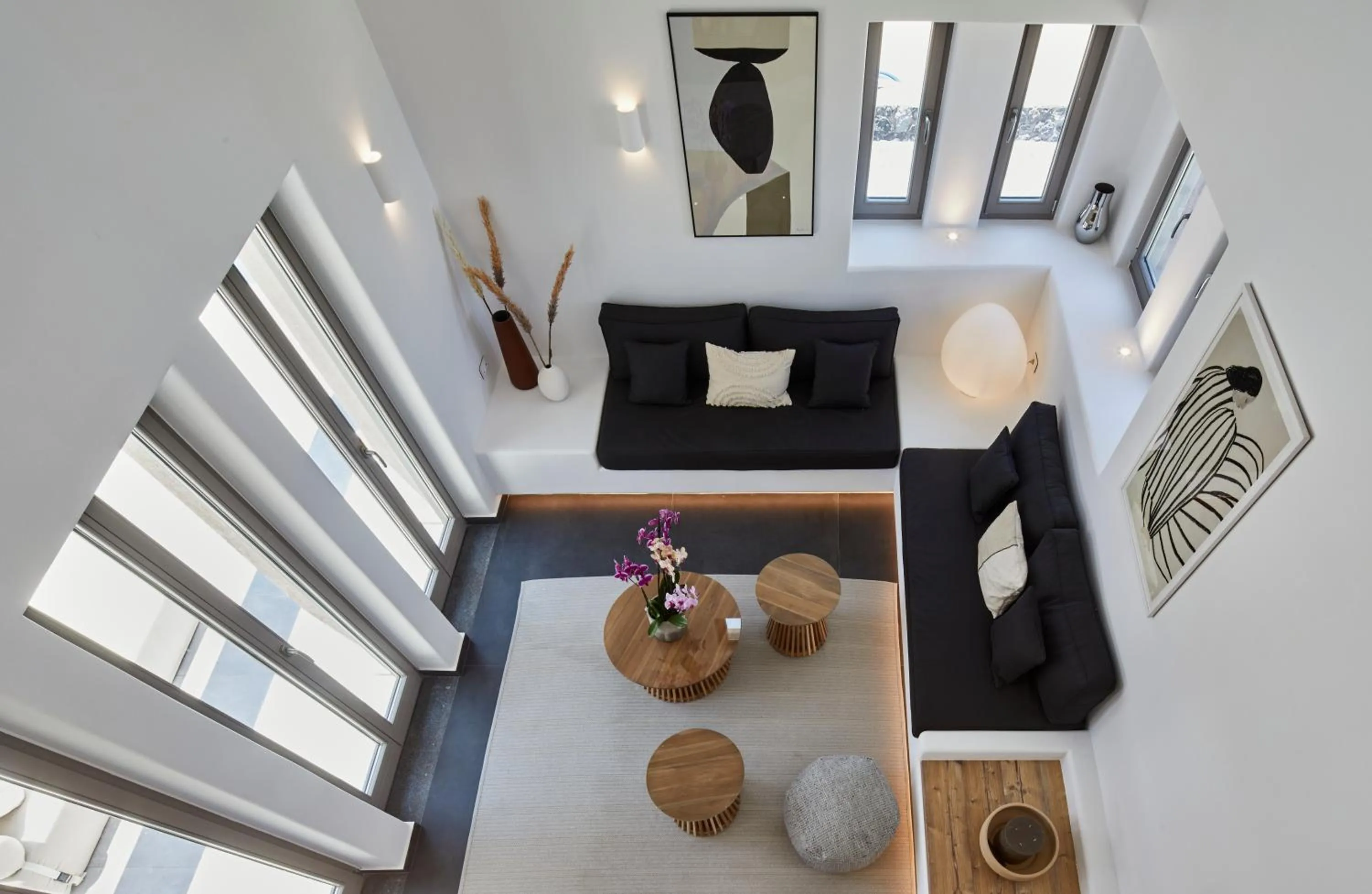 Living room in Myst Boutique Hotel