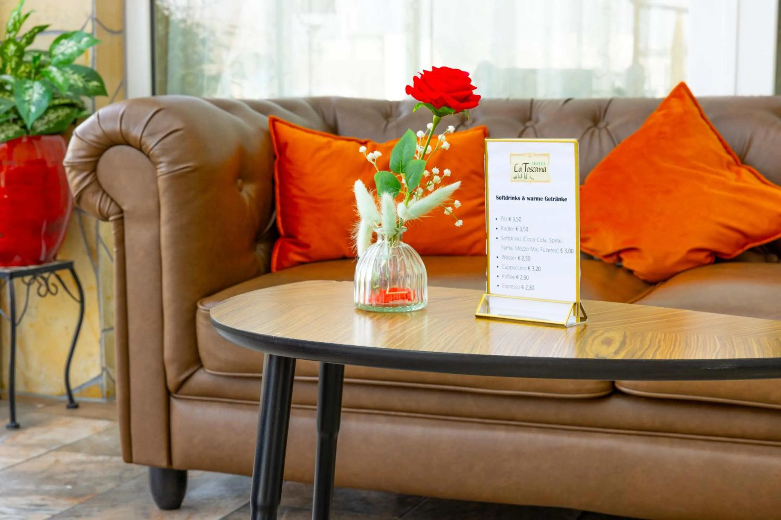 Seating area in Hotel La Toscana Nähe Europapark und Rulantica