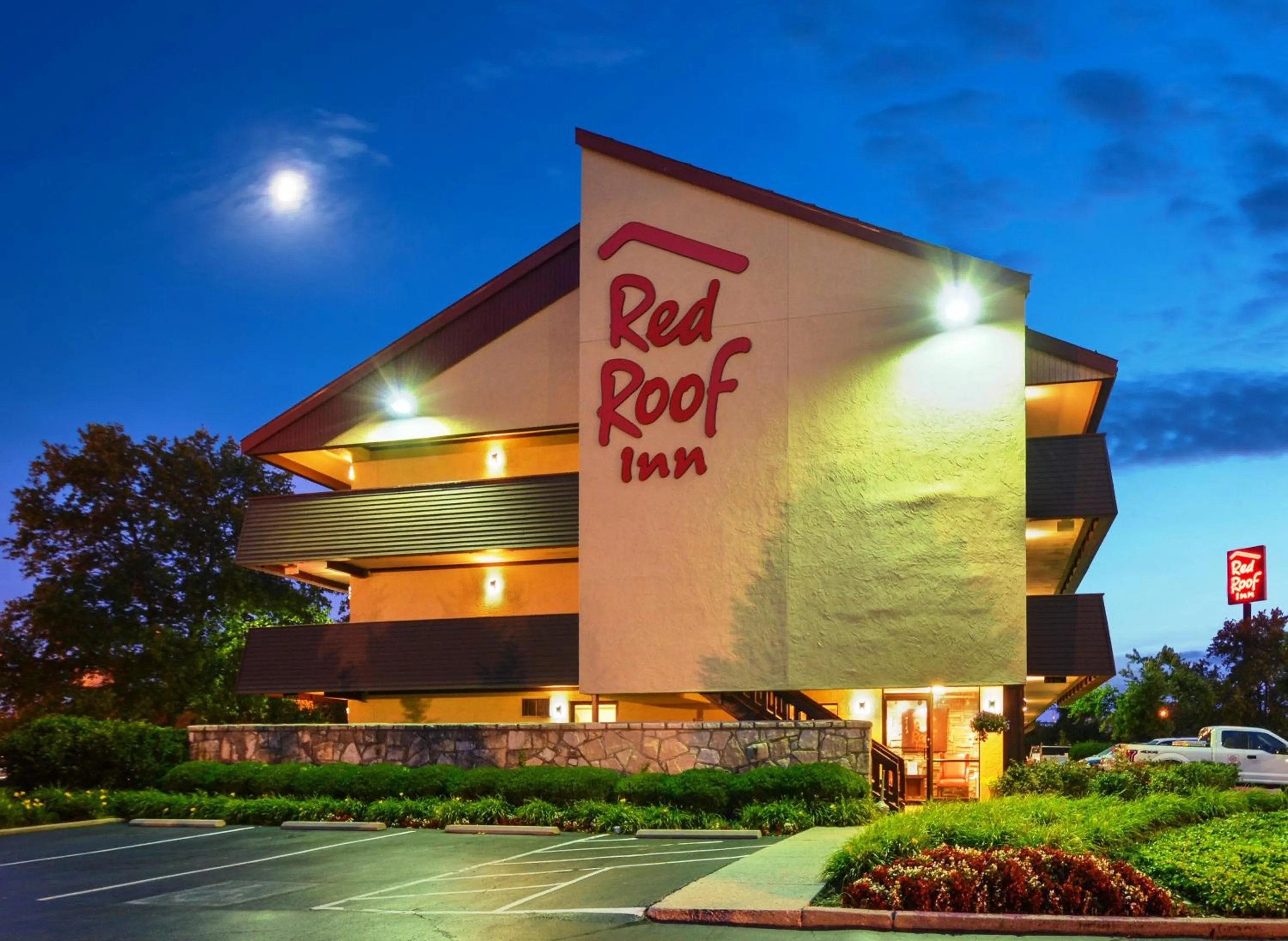 Property building in Red Roof Inn Louisville Fair and Expo