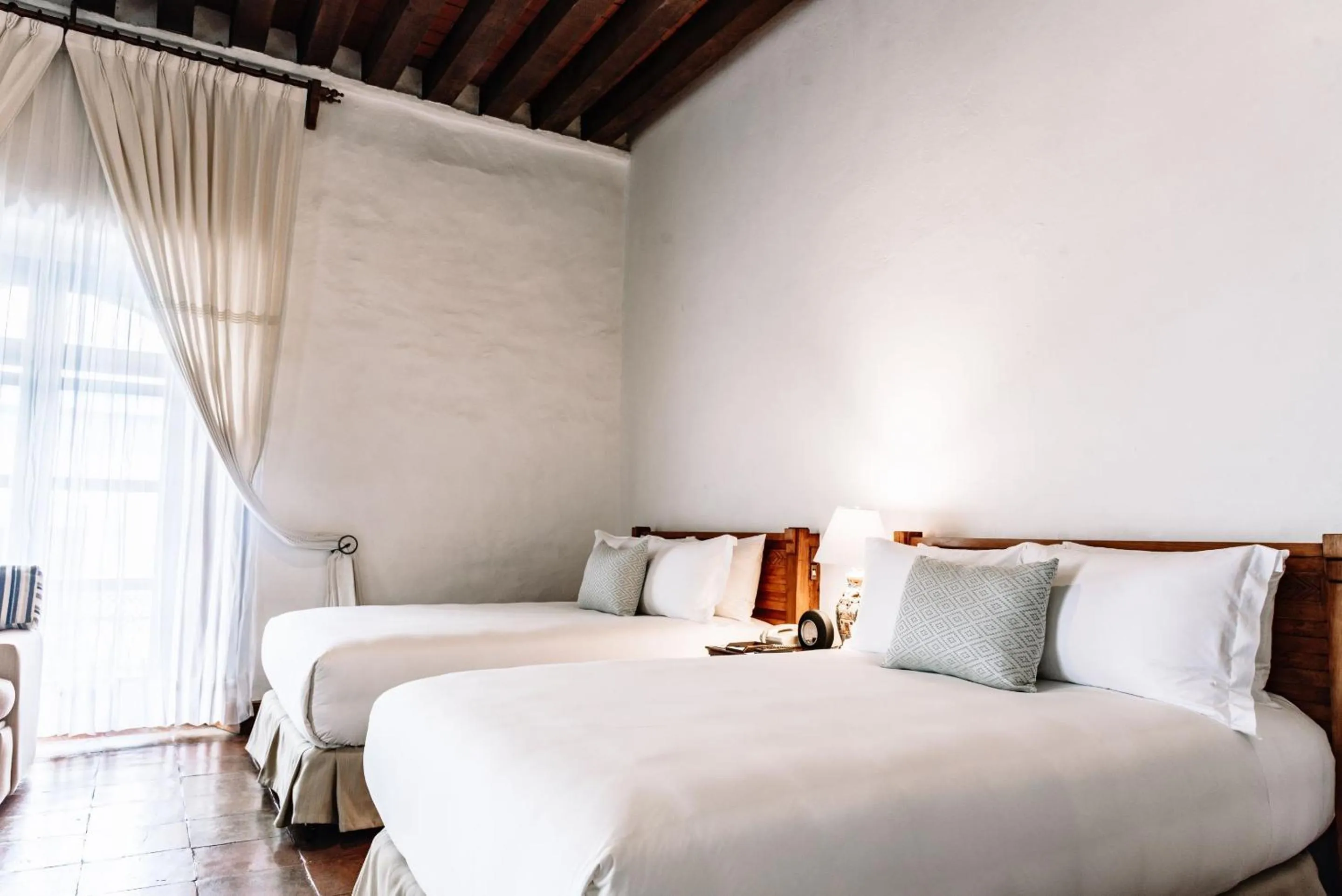 Bedroom, Bed in Quinta Real Oaxaca