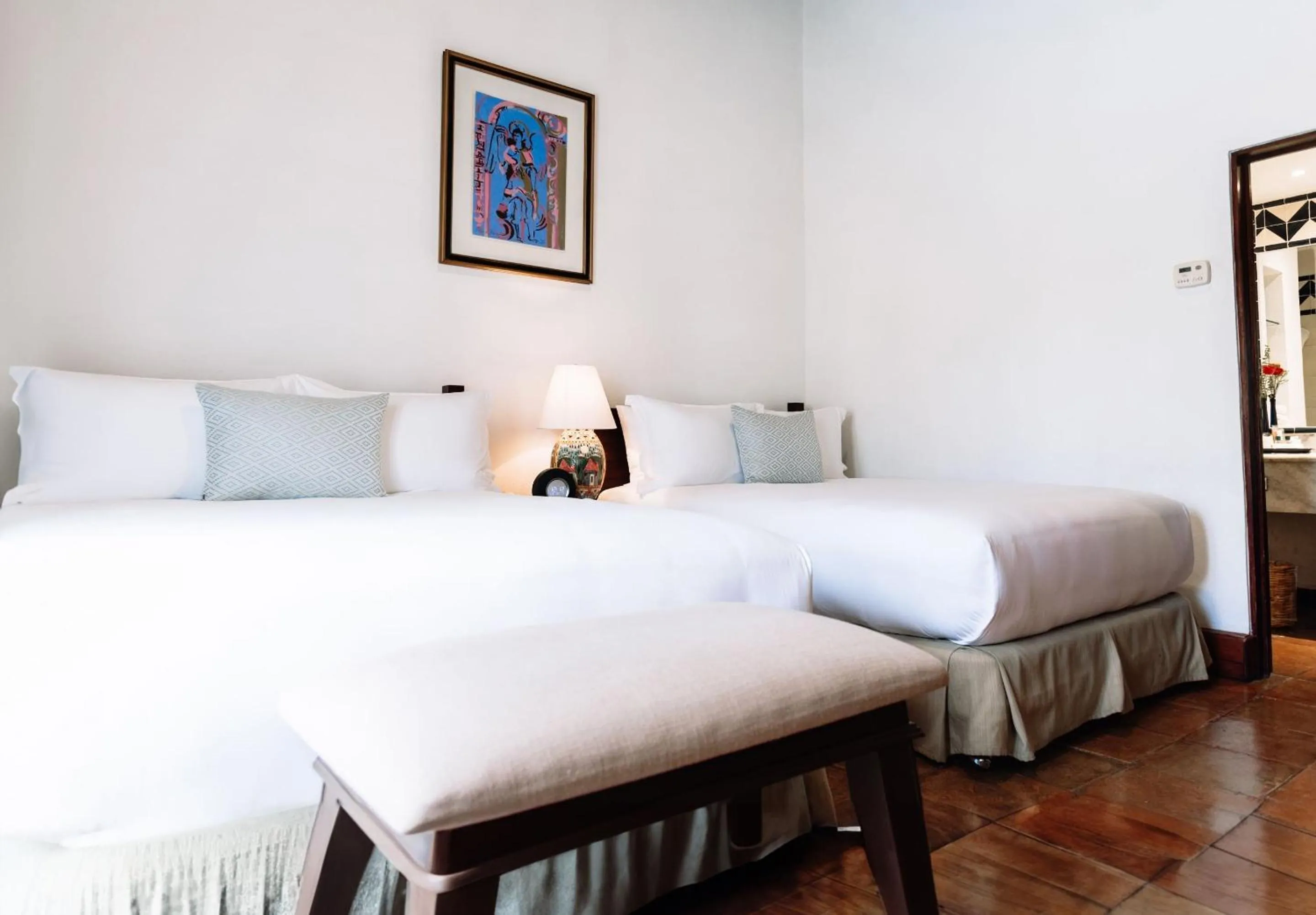 Bedroom, Bed in Quinta Real Oaxaca