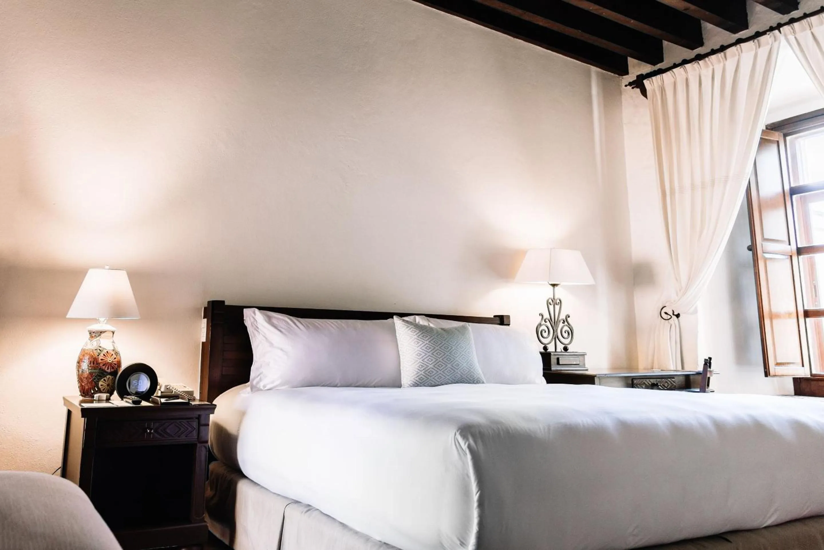 Bedroom, Bed in Quinta Real Oaxaca