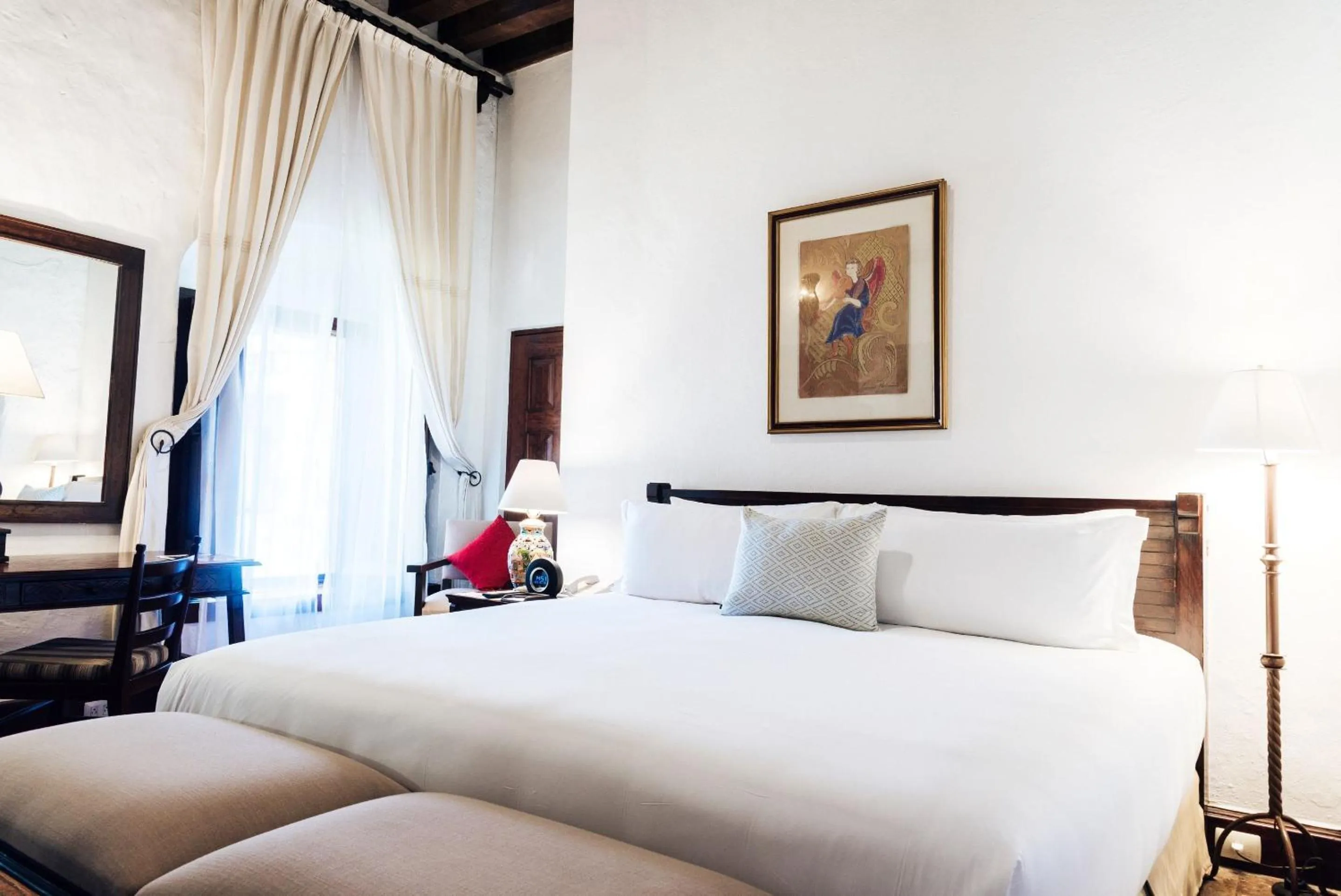 Bedroom, Bed in Quinta Real Oaxaca