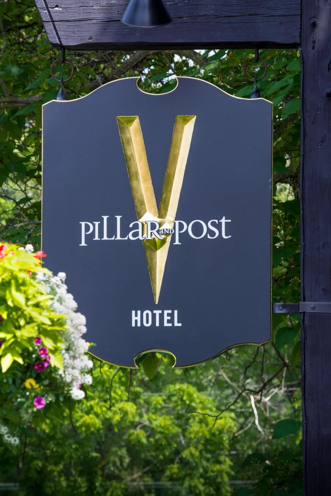 Property logo or sign in Pillar and Post Inn & Spa