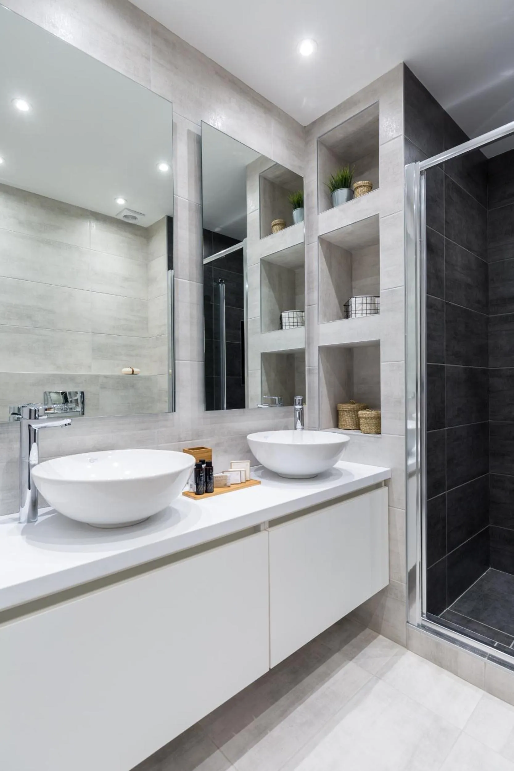 Bathroom in Acropolis Core Bright & Modern Apartment by UPSTREET